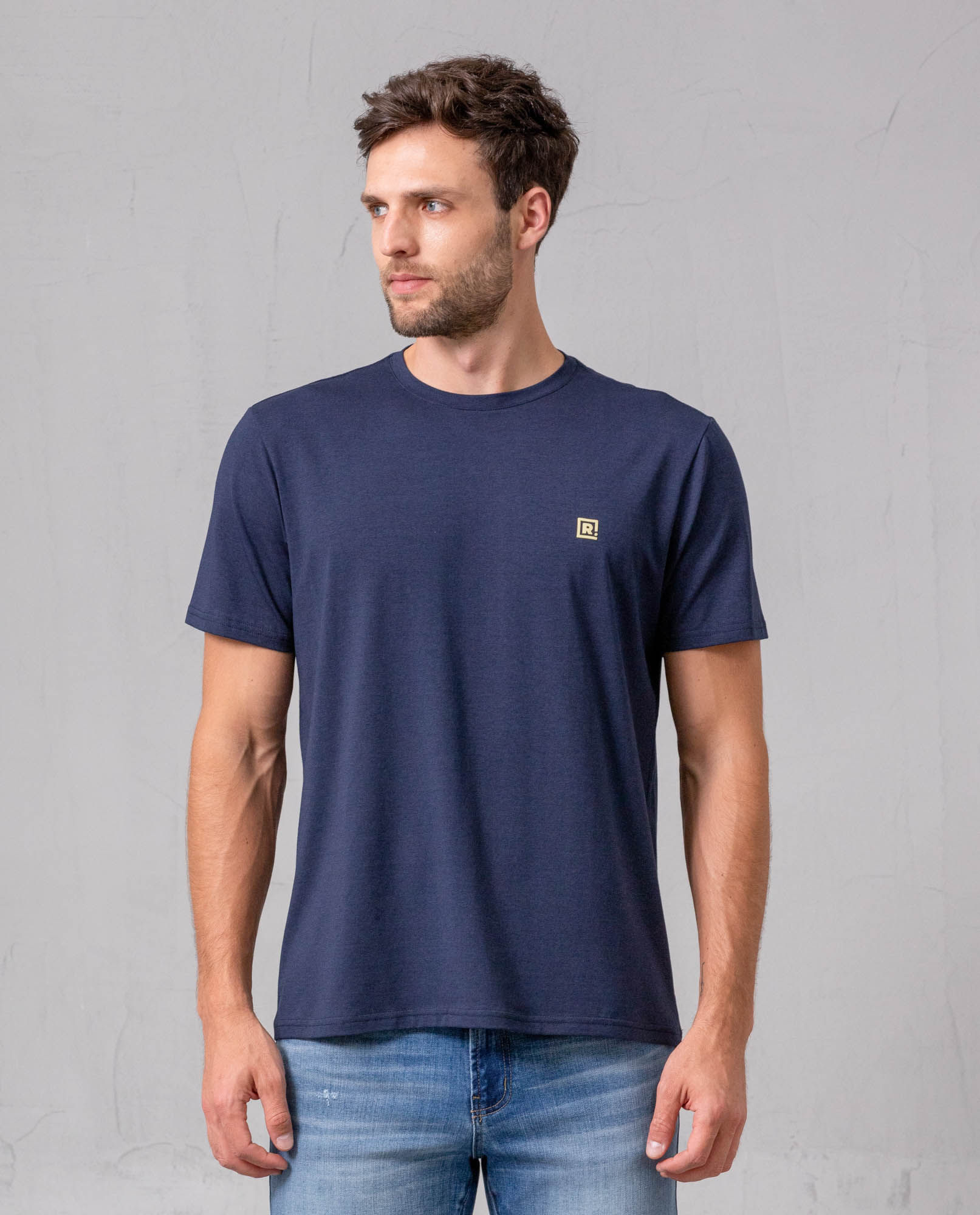 Camiseta manga corta básica para hombre