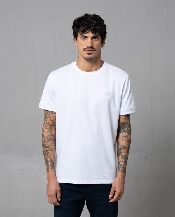 Camiseta manga corta básica para hombre