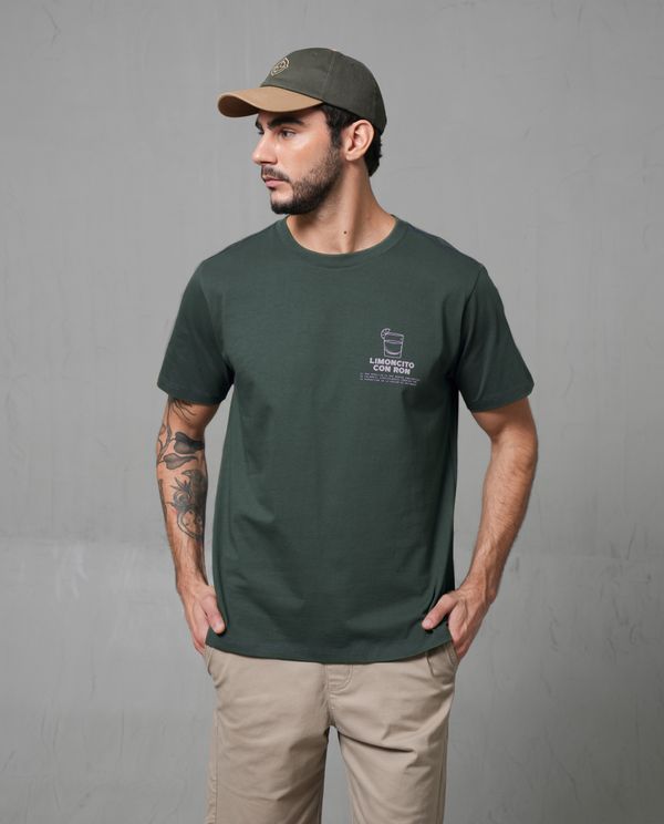 Camiseta estampada para hombre