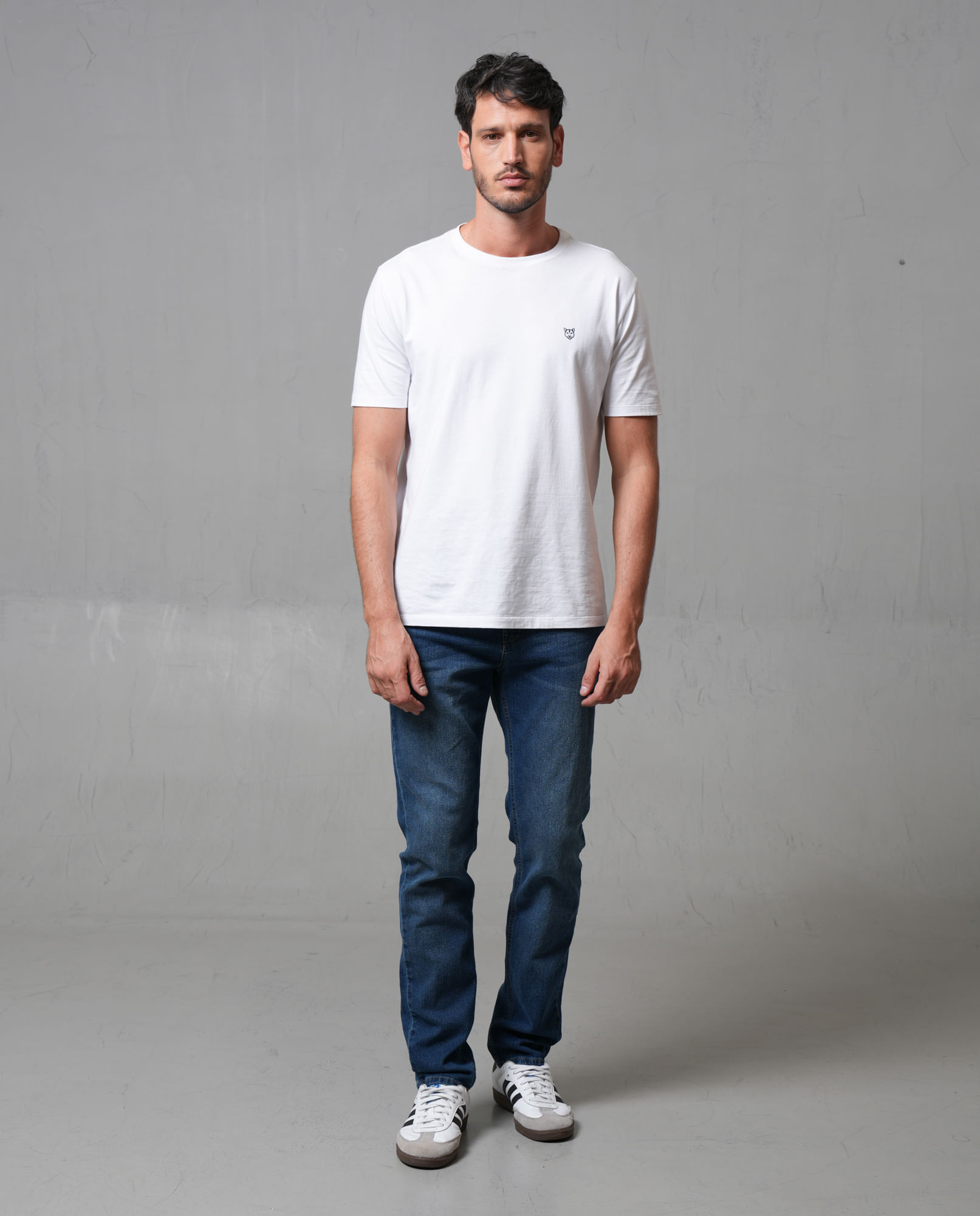 Jean Straight cinco bolsillos para hombre