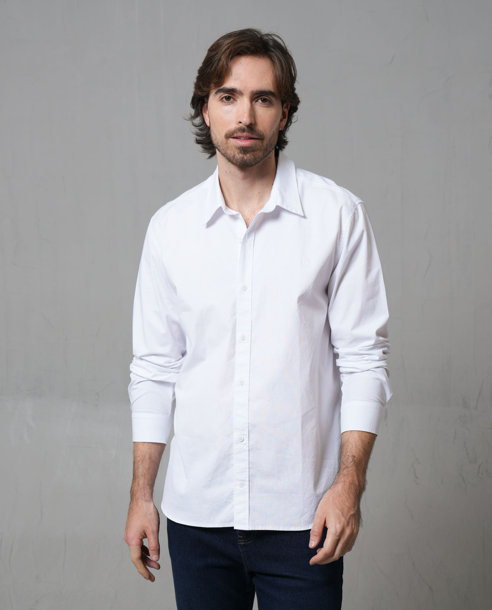 Camisa manga larga para hombre