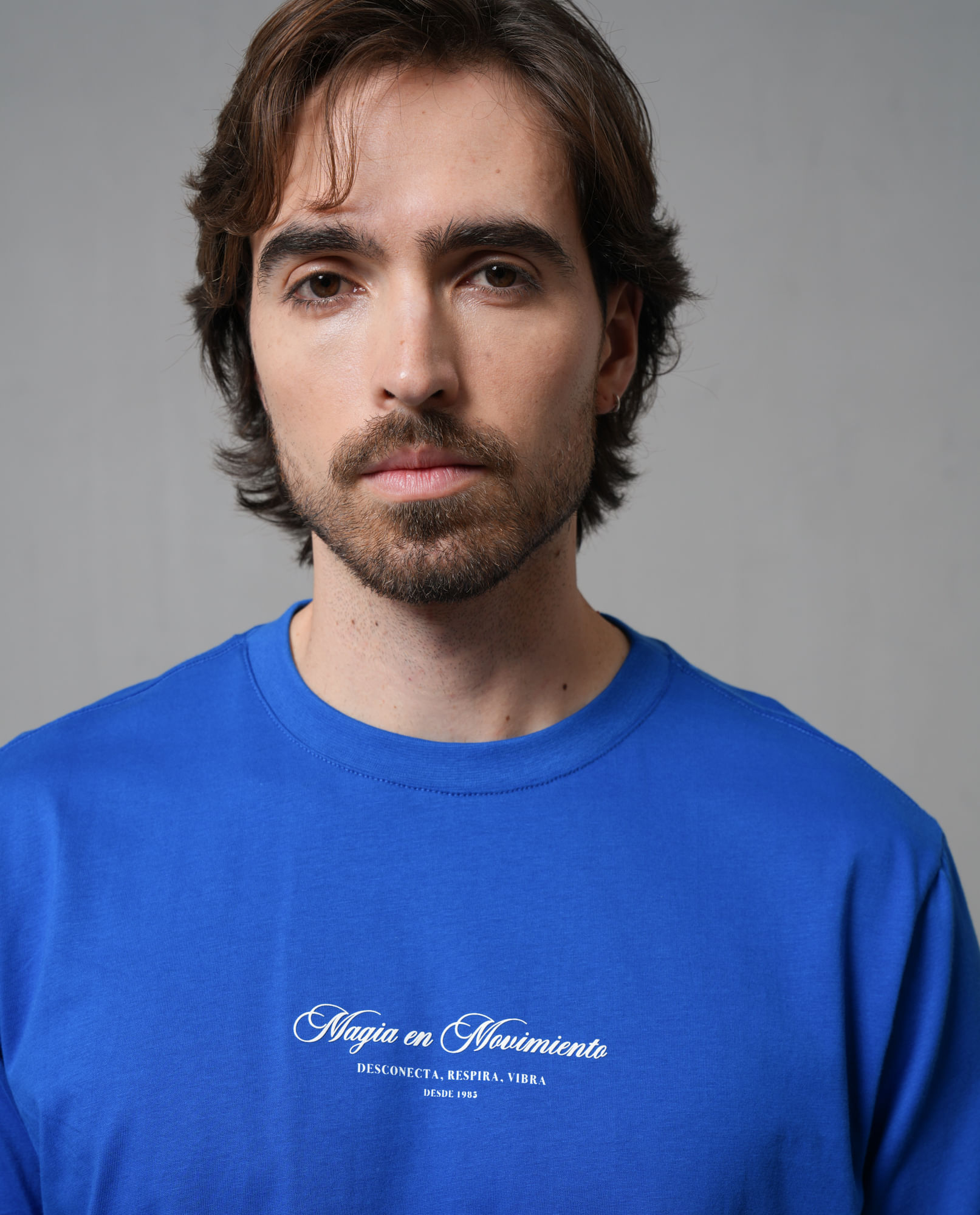 Camiseta básica manga corta para hombre