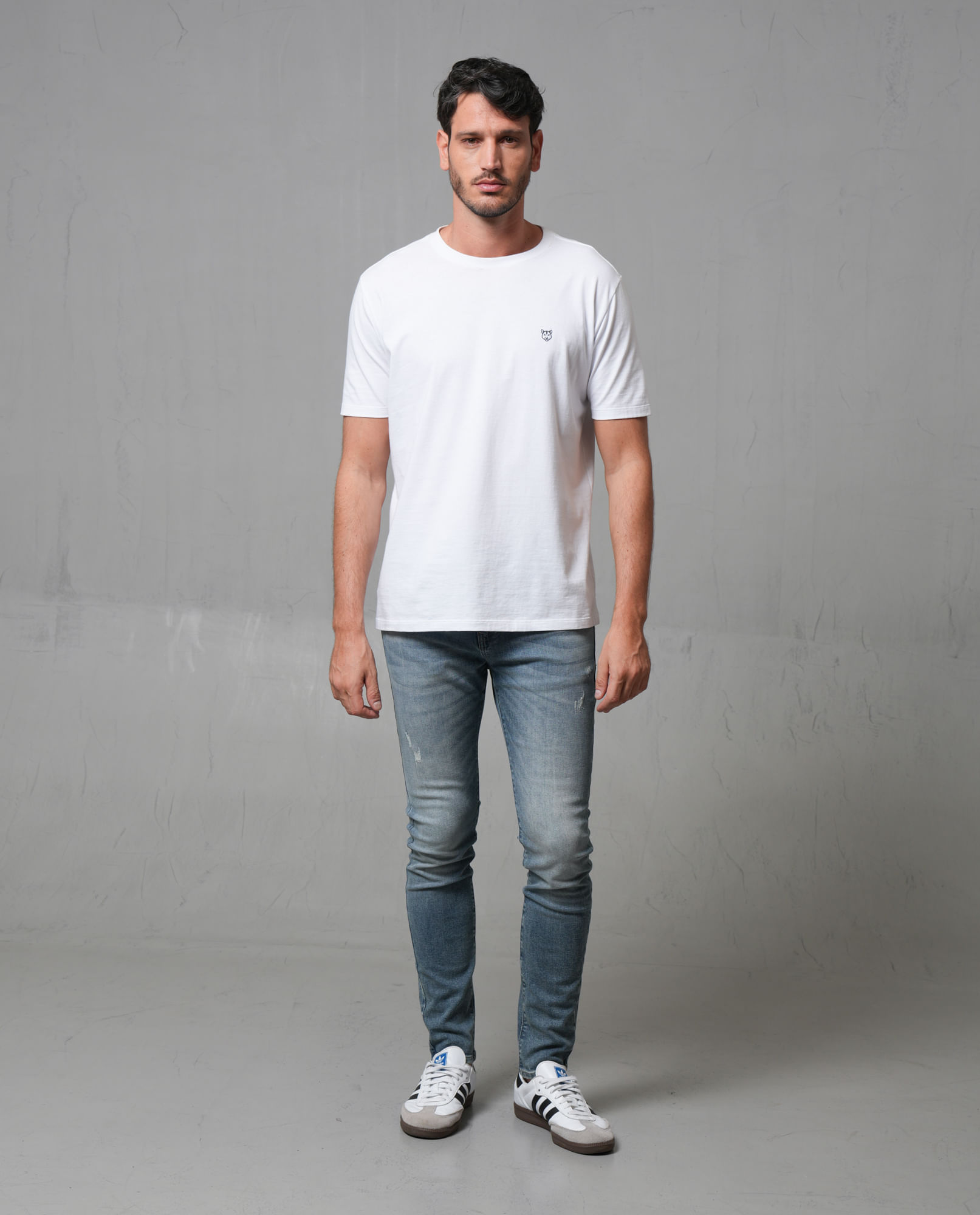 Jean Super Slim tono claro para hombre