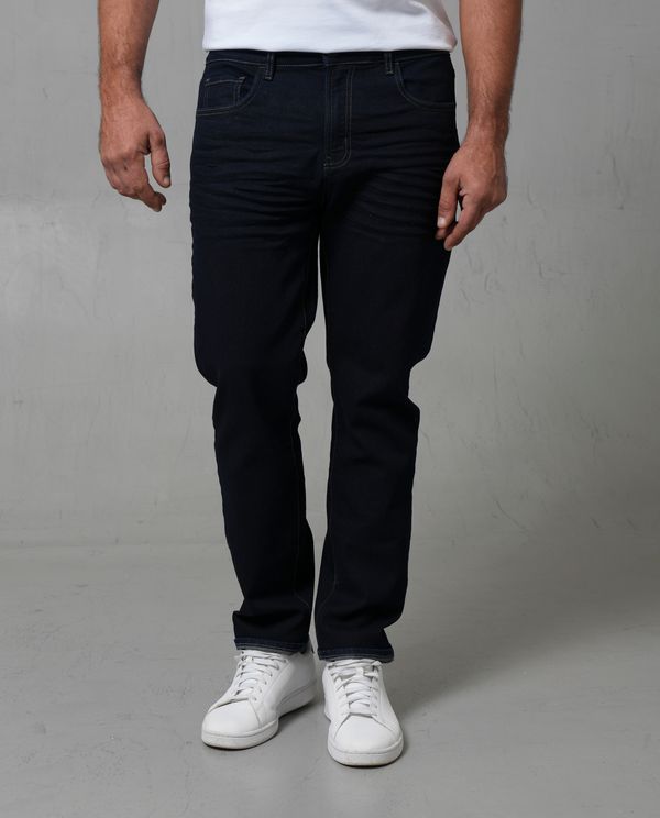 Jean Straight tono oscuro para hombre