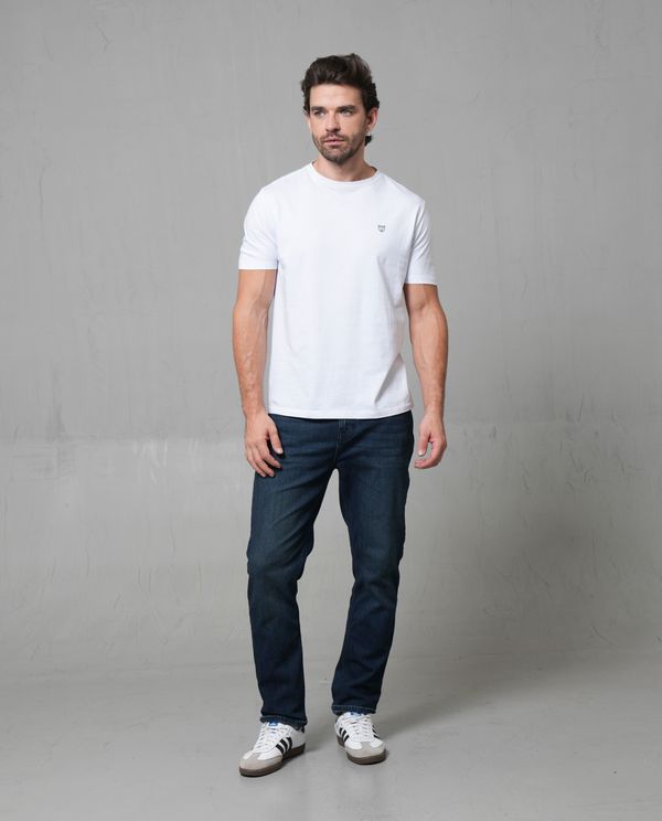 Jean Straight tono oscuro para hombre