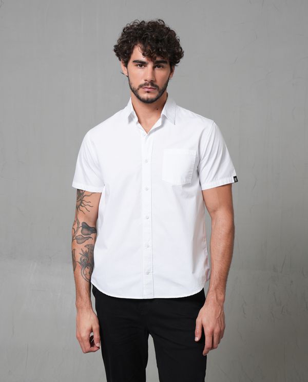 Camisa clasica manga corta para Hombre