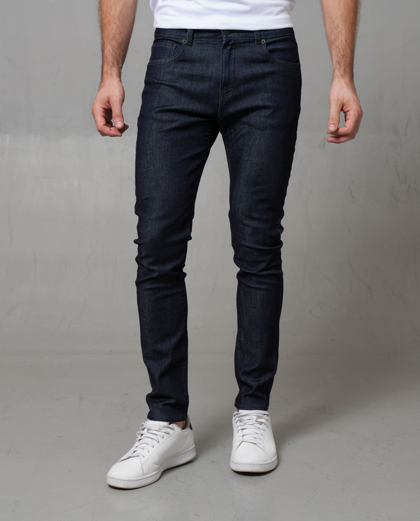 Jean Super slim tono oscuro para hombre