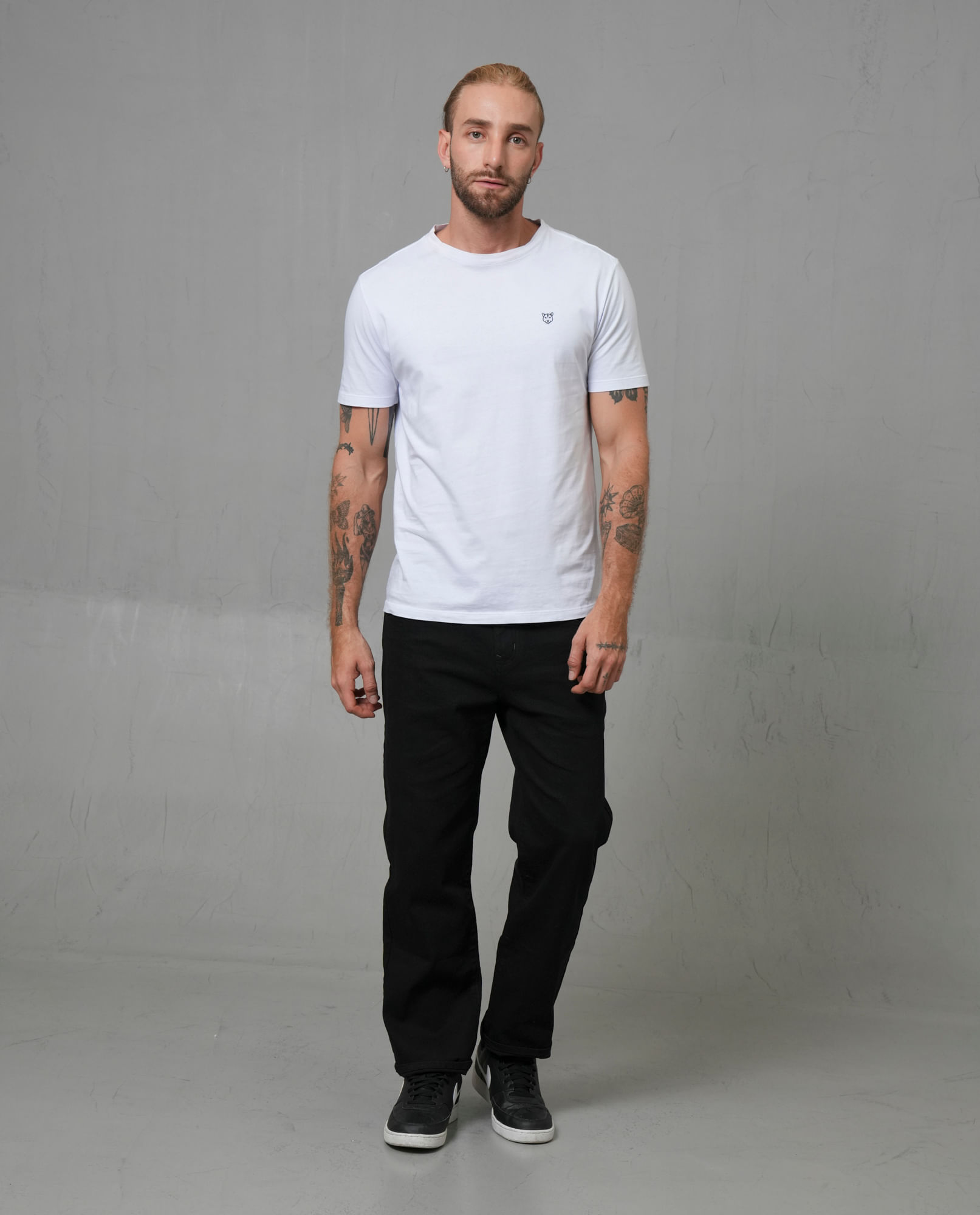 Jean classic tono negro para hombre