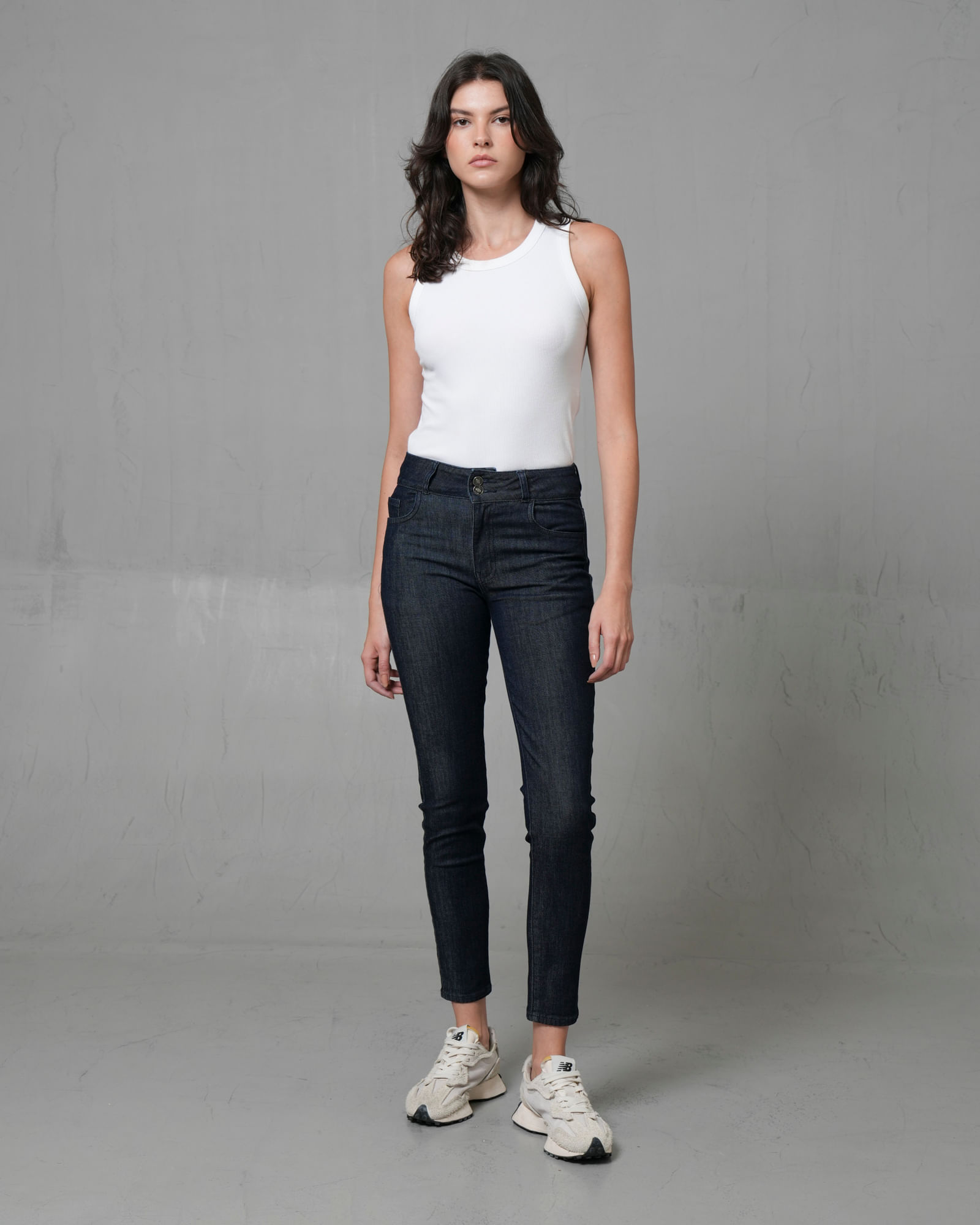 Jean Jegging tono oscuro para mujer