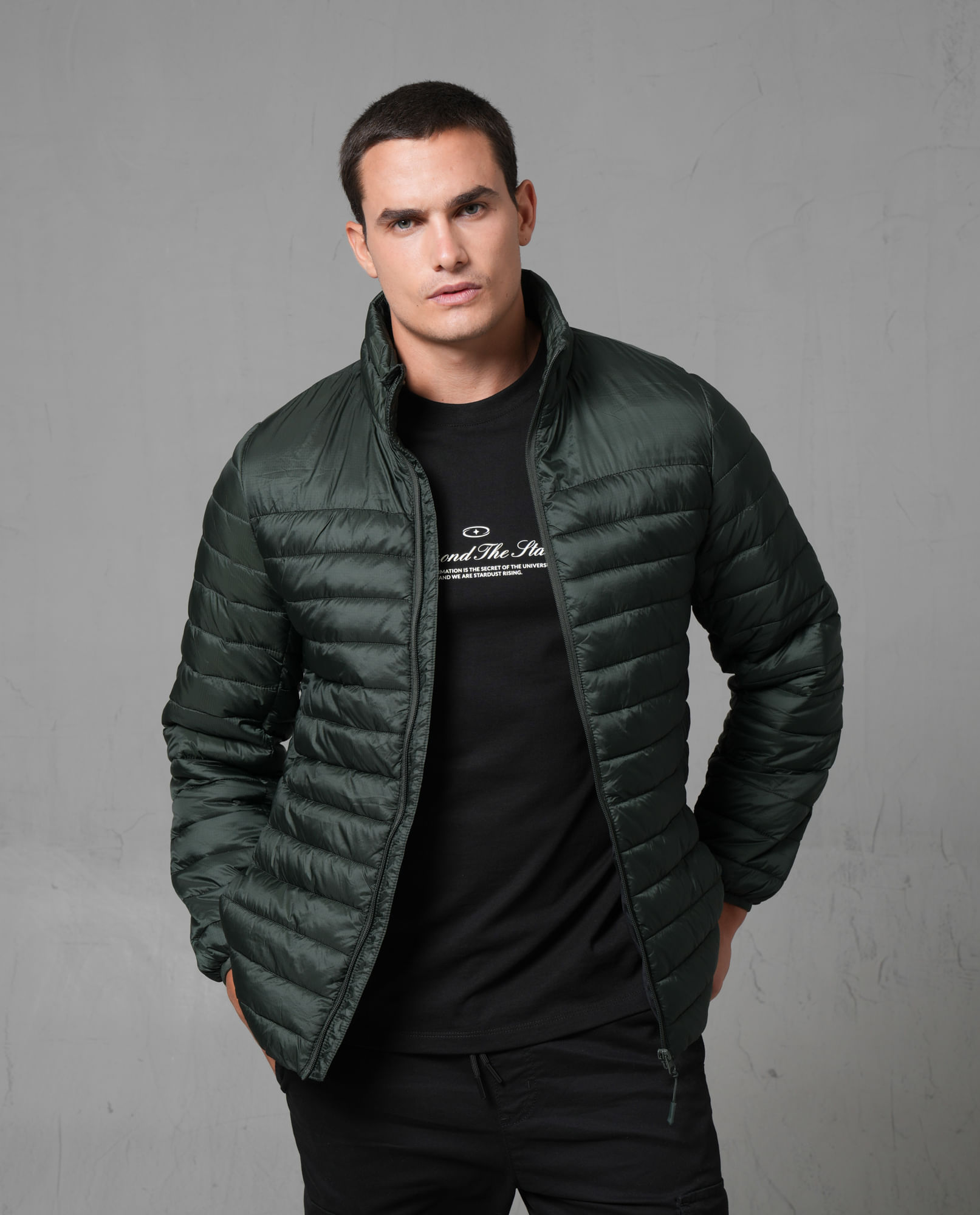 Chaqueta acolchada para hombre
