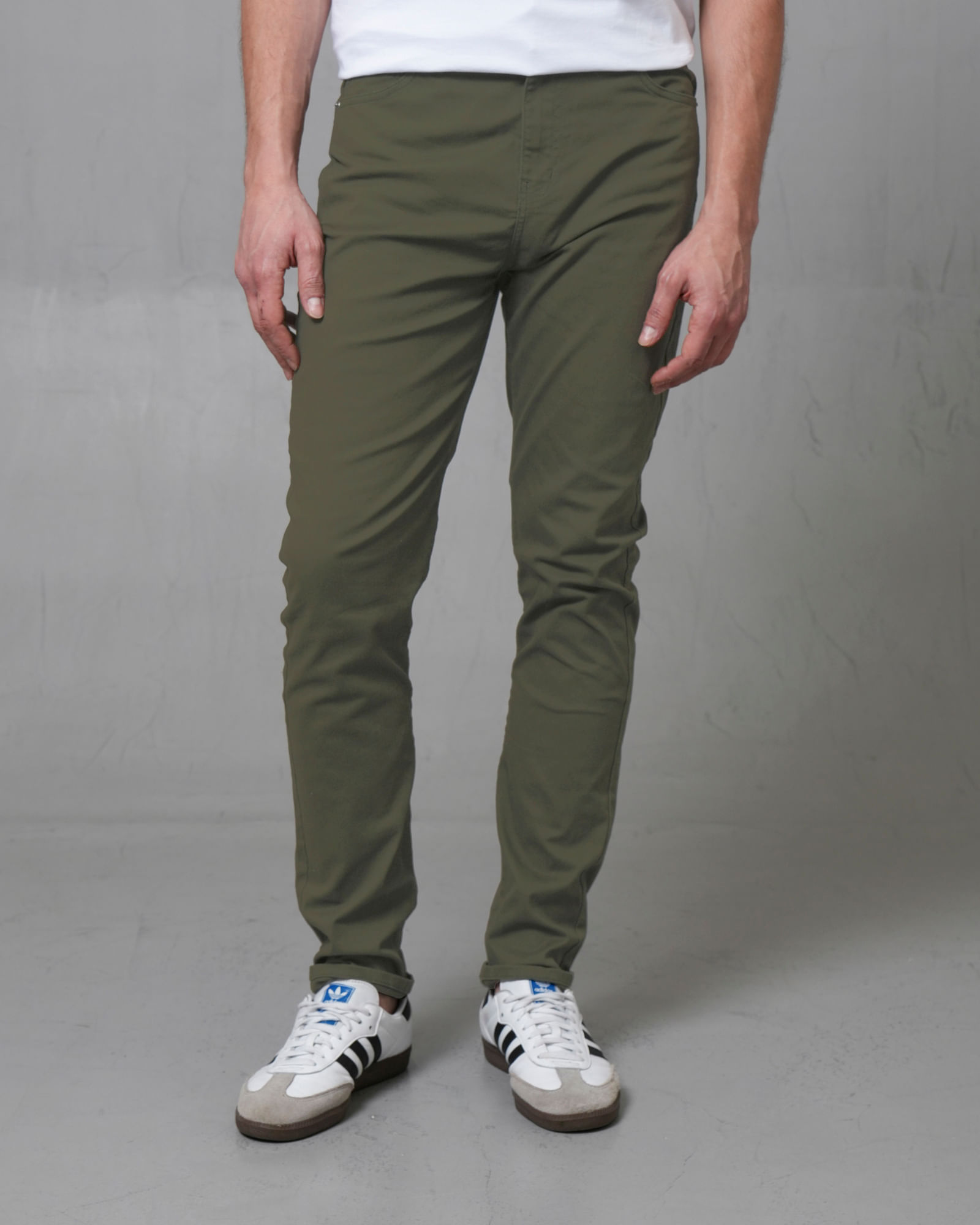 Pantalón clásico cinco bolsillos para hombre