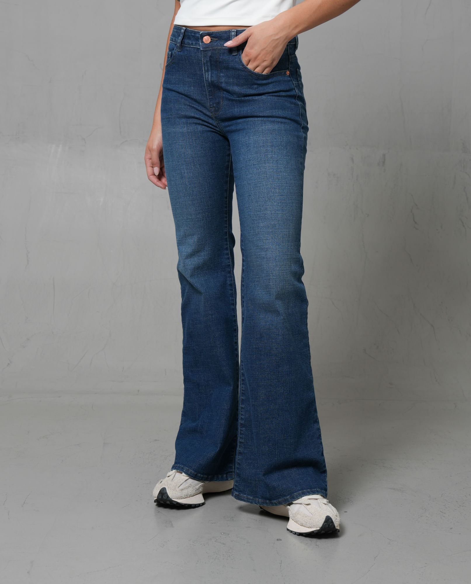 Jean Magic Up + Flare para mujer