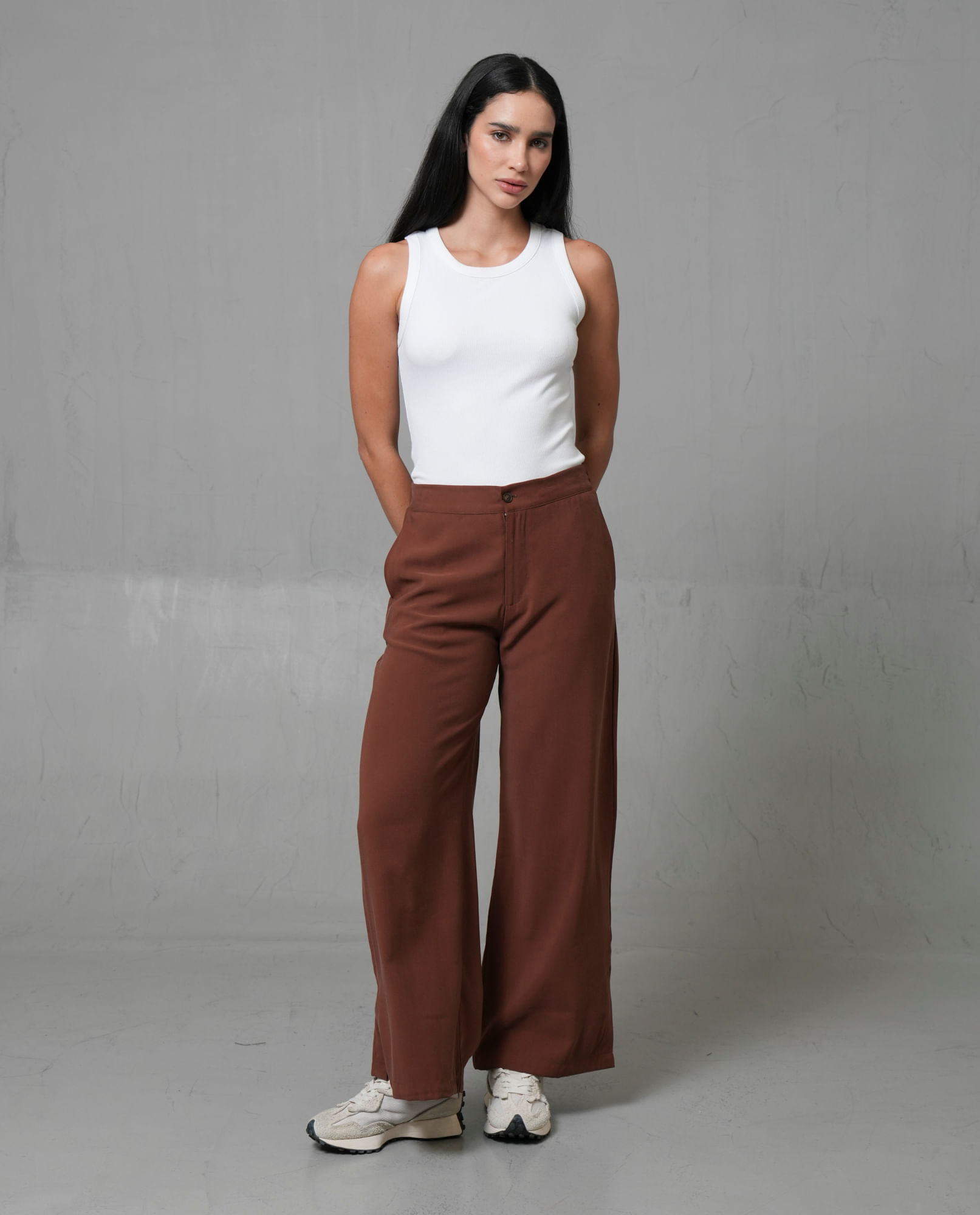 Pantalón de bota recta para mujer