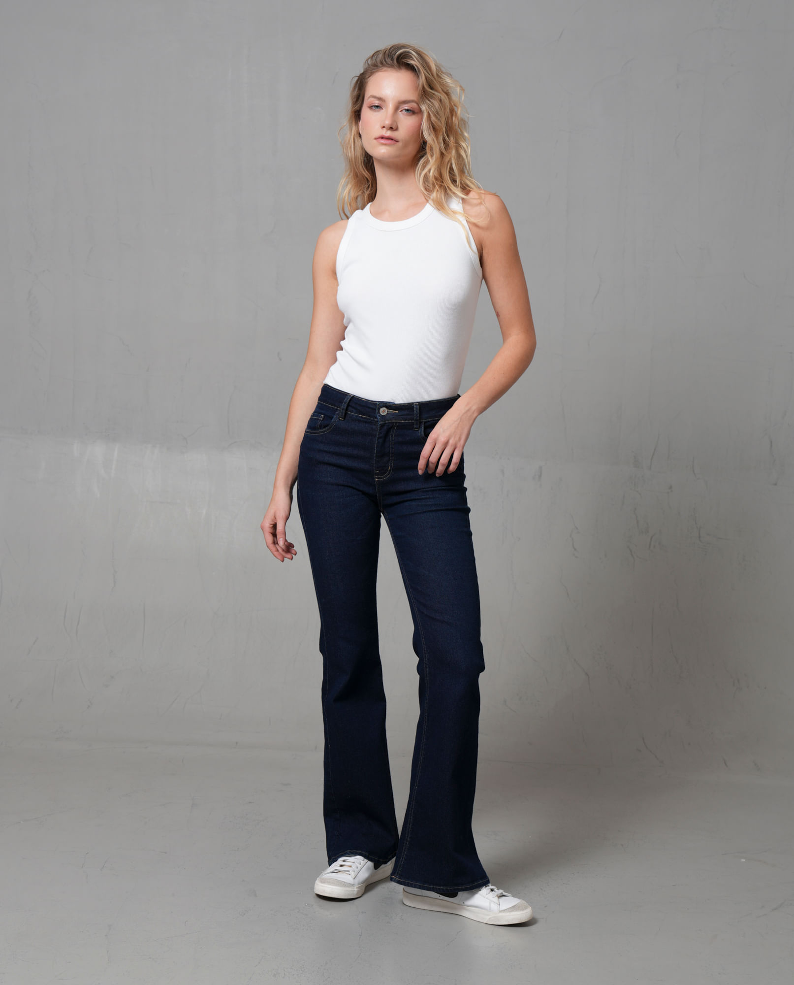 Jean Magic Up + Flare para mujer
