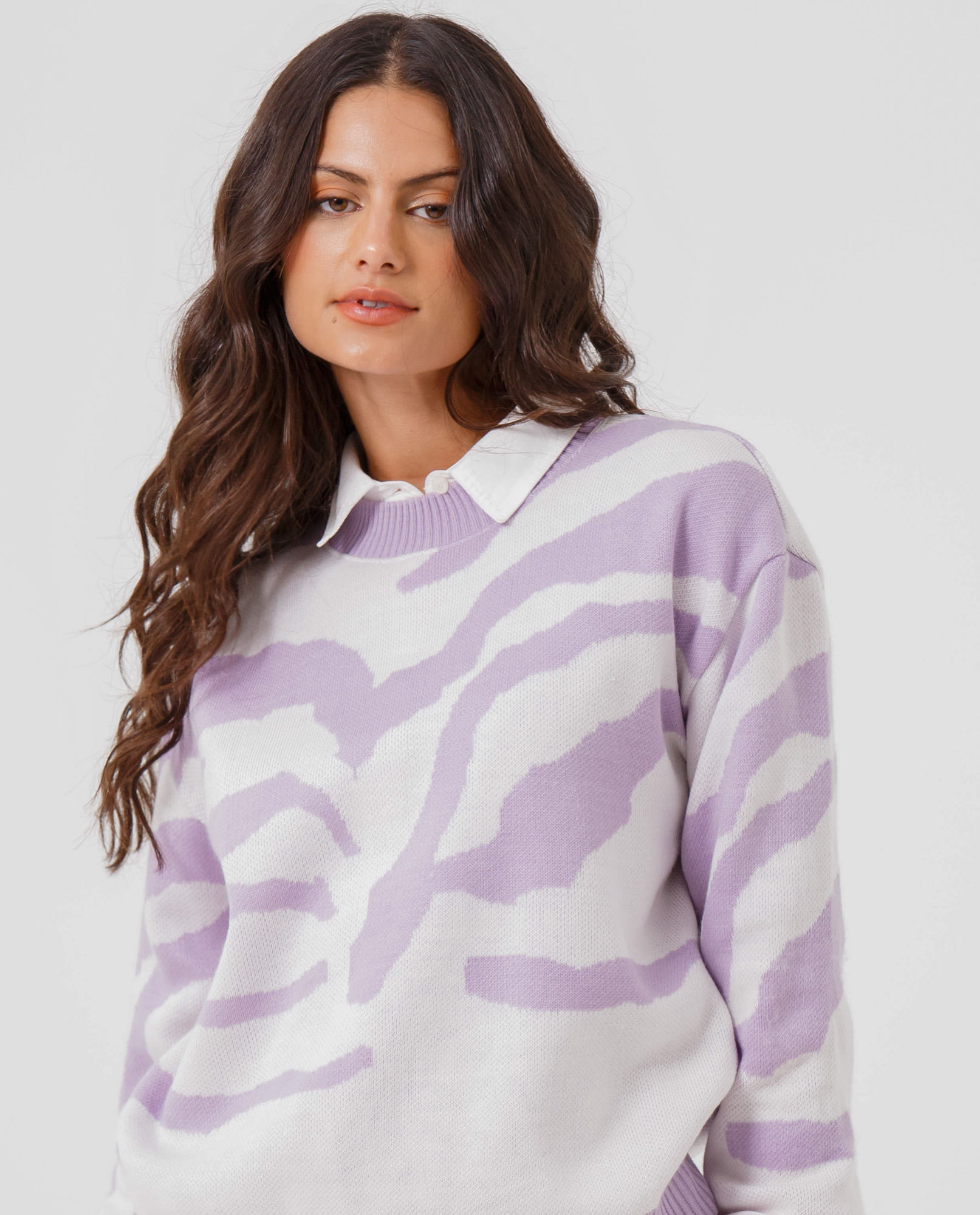 Buzo oversize tejido para mujer