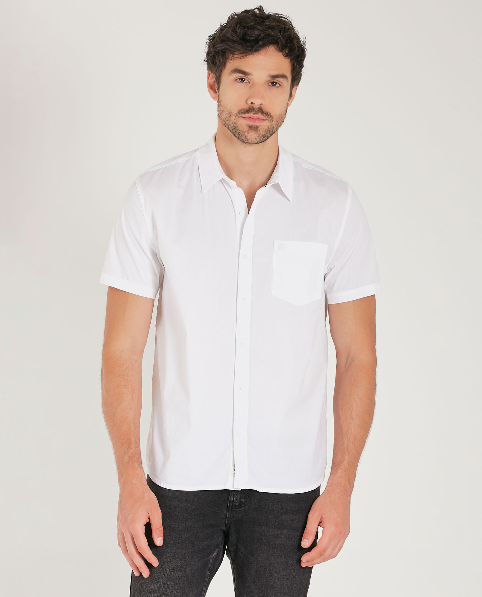Camisa manga corta para hombre