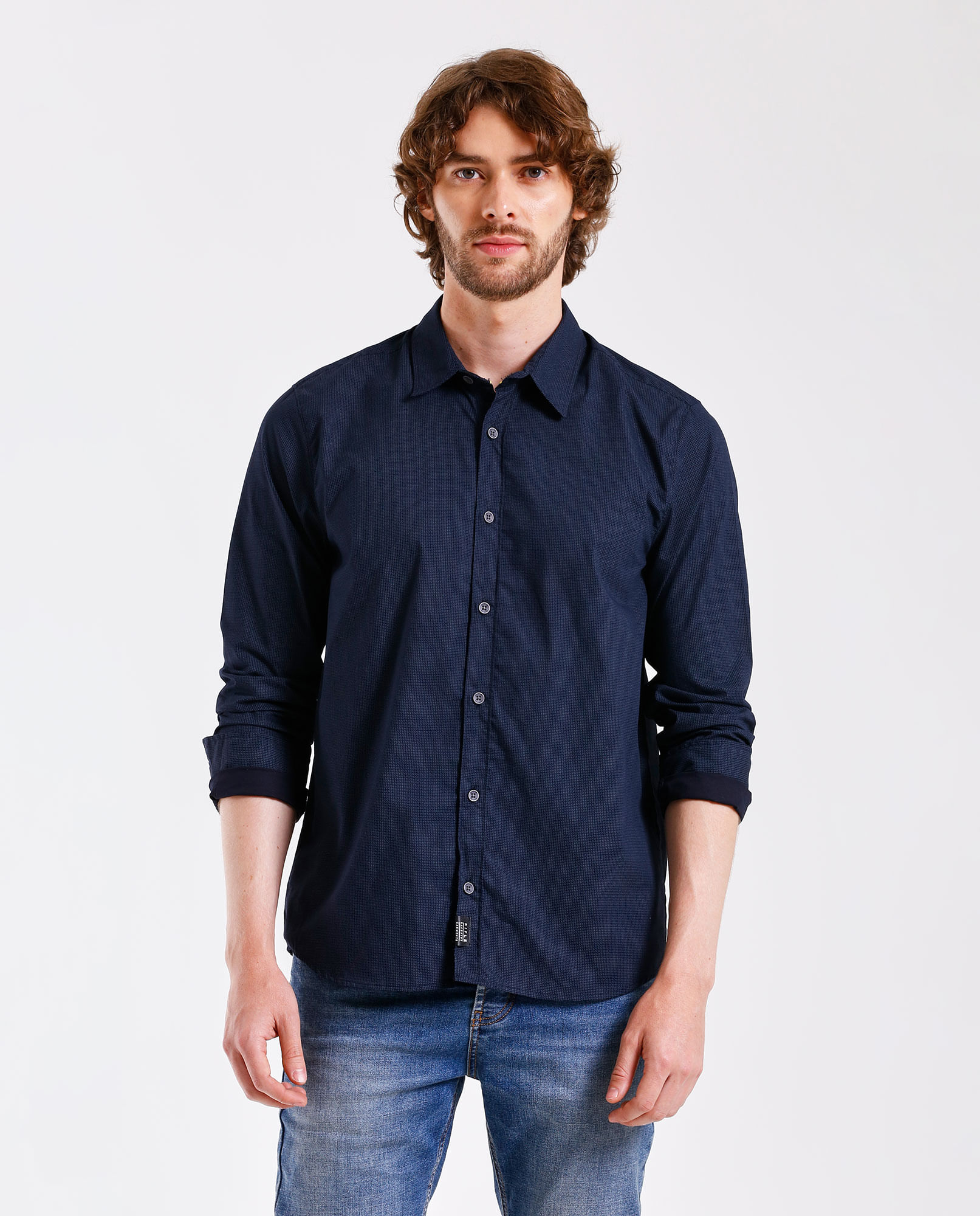 Camisa manga larga para hombre