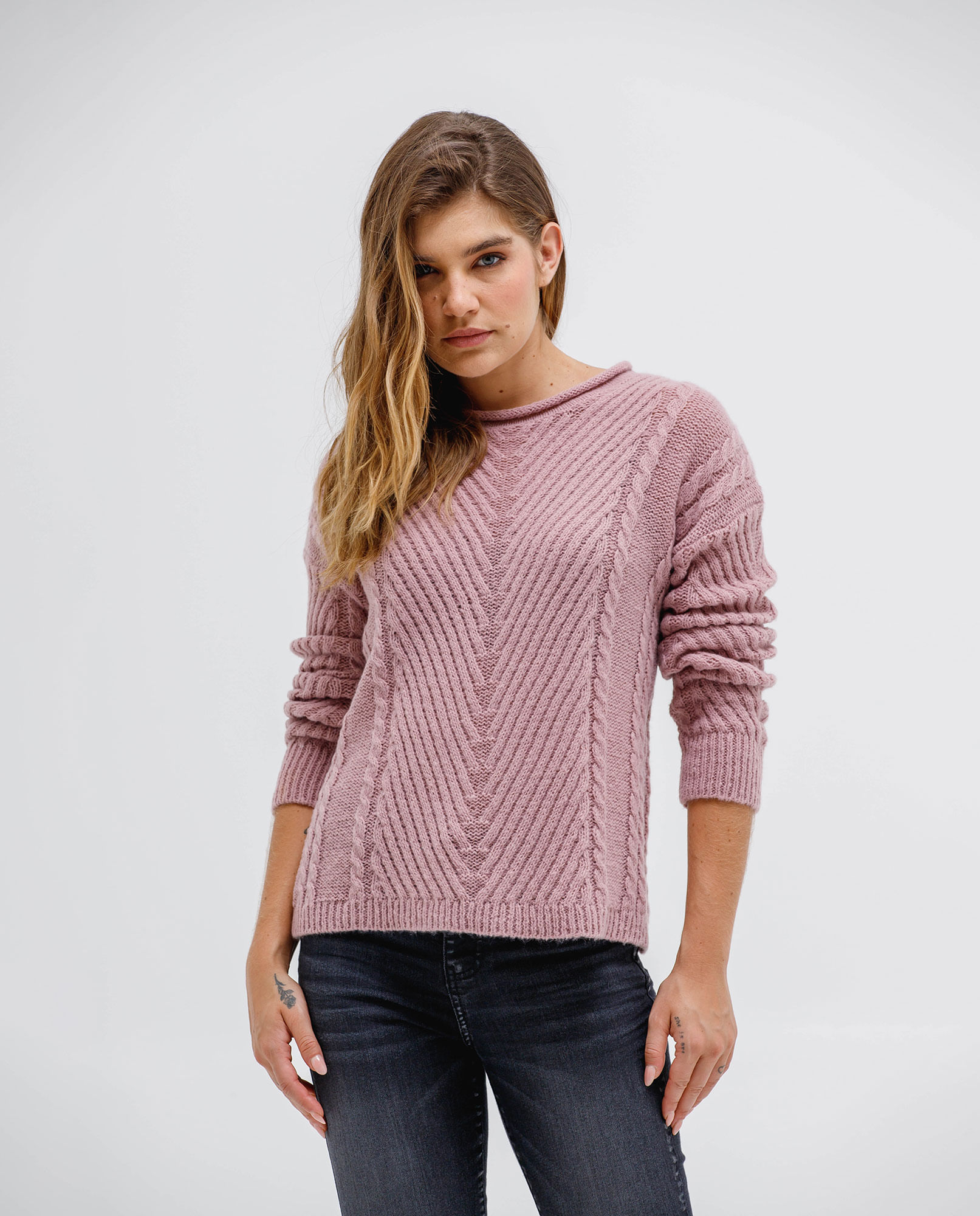 Buzo tejido para mujer