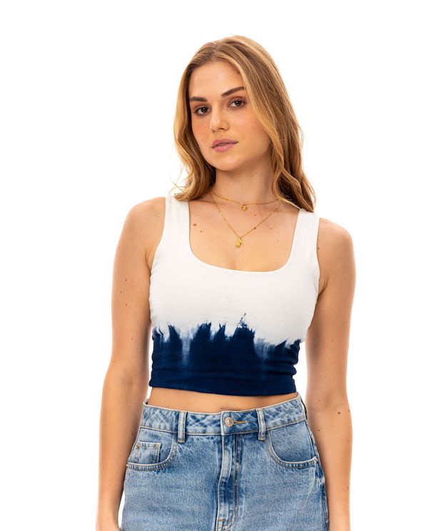 Camiseta manga sisa para mujer