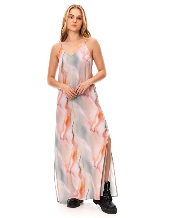 Vestido con estampado abstracto para mujer