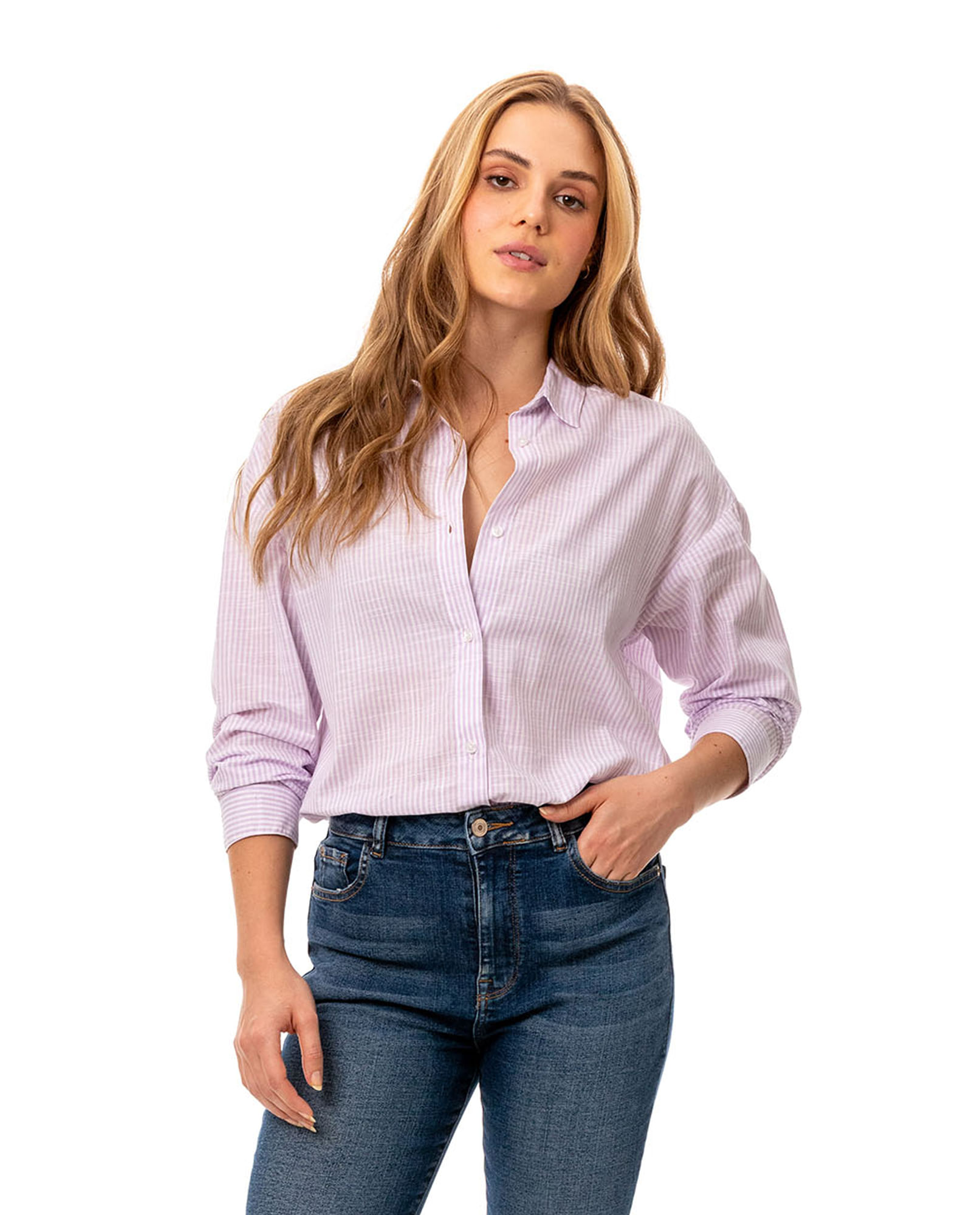 Camisa clásica para mujer