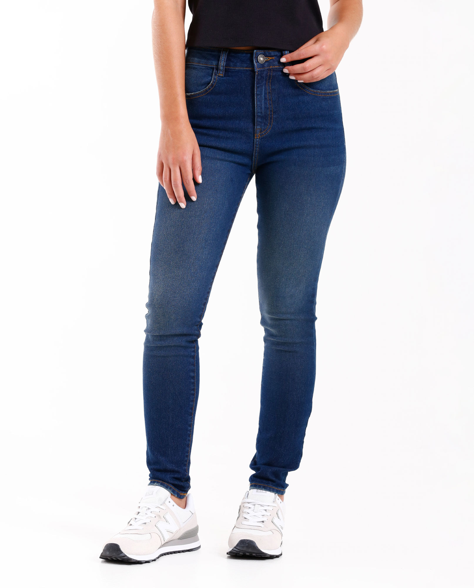 Jean Magic Up oscuro para mujer