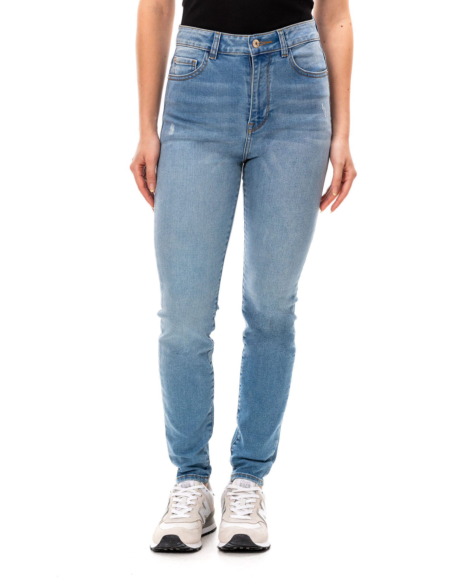 Jean Jegging tono claro para mujer