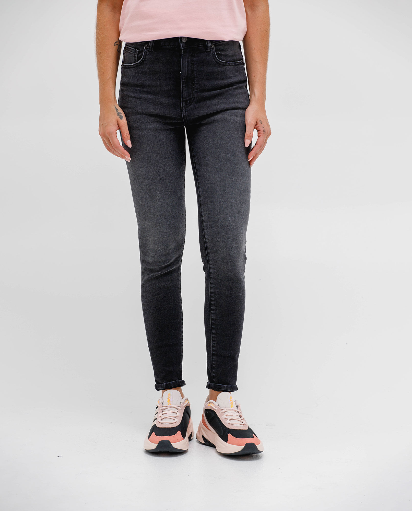 Jean Jegging oscuro para mujer
