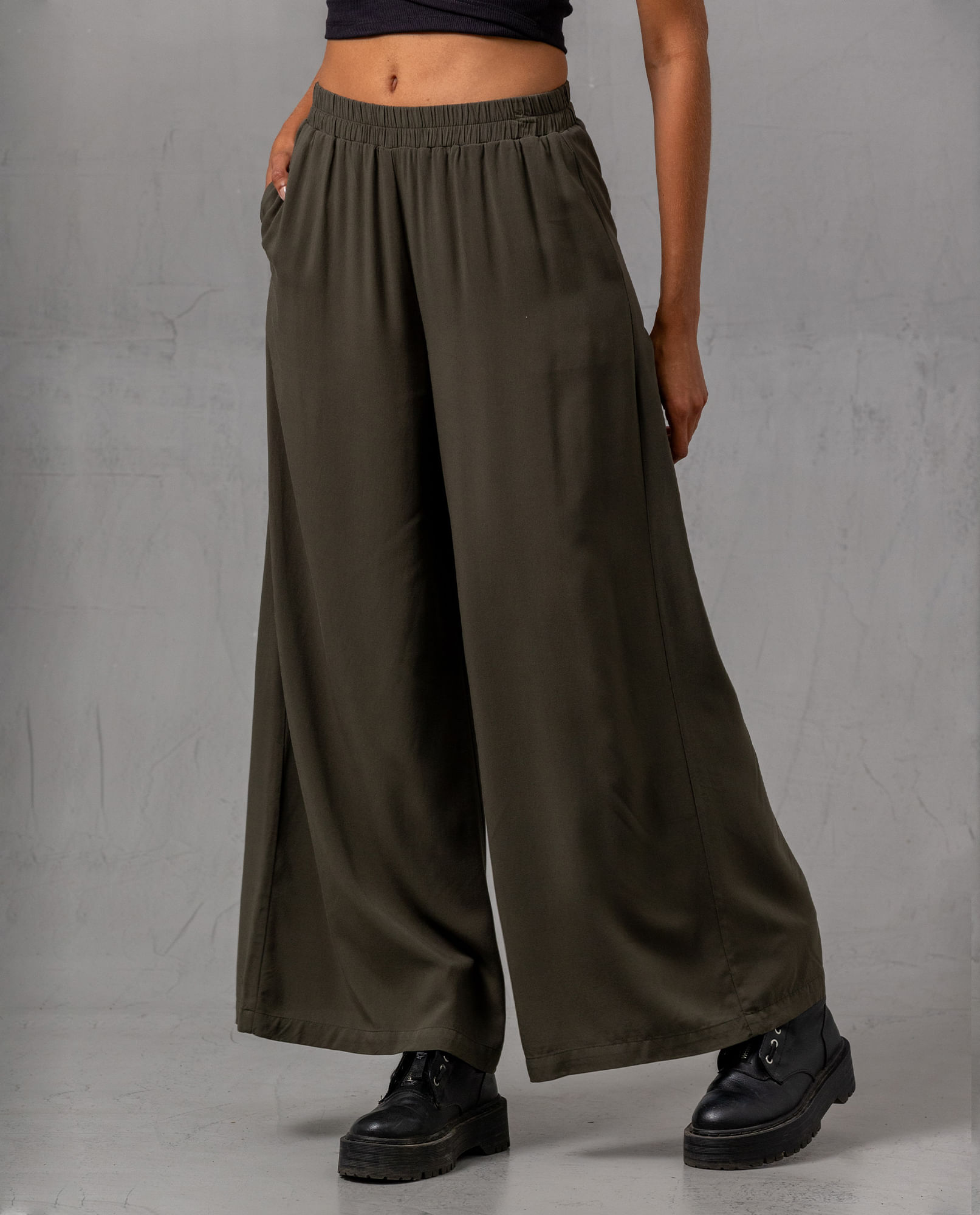 Pantalón tipo Palazzo para mujer