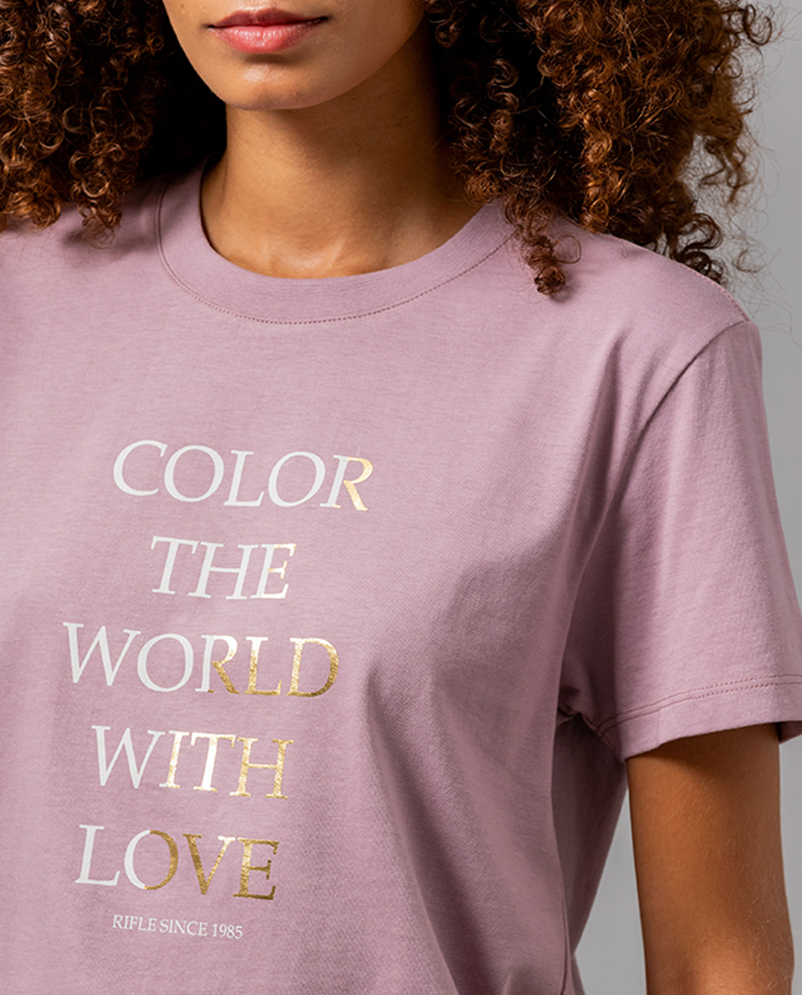 Camiseta con estampado para mujer