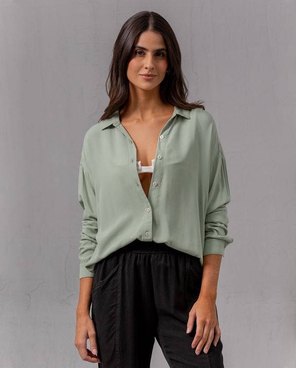 Camisa manga larga para mujer