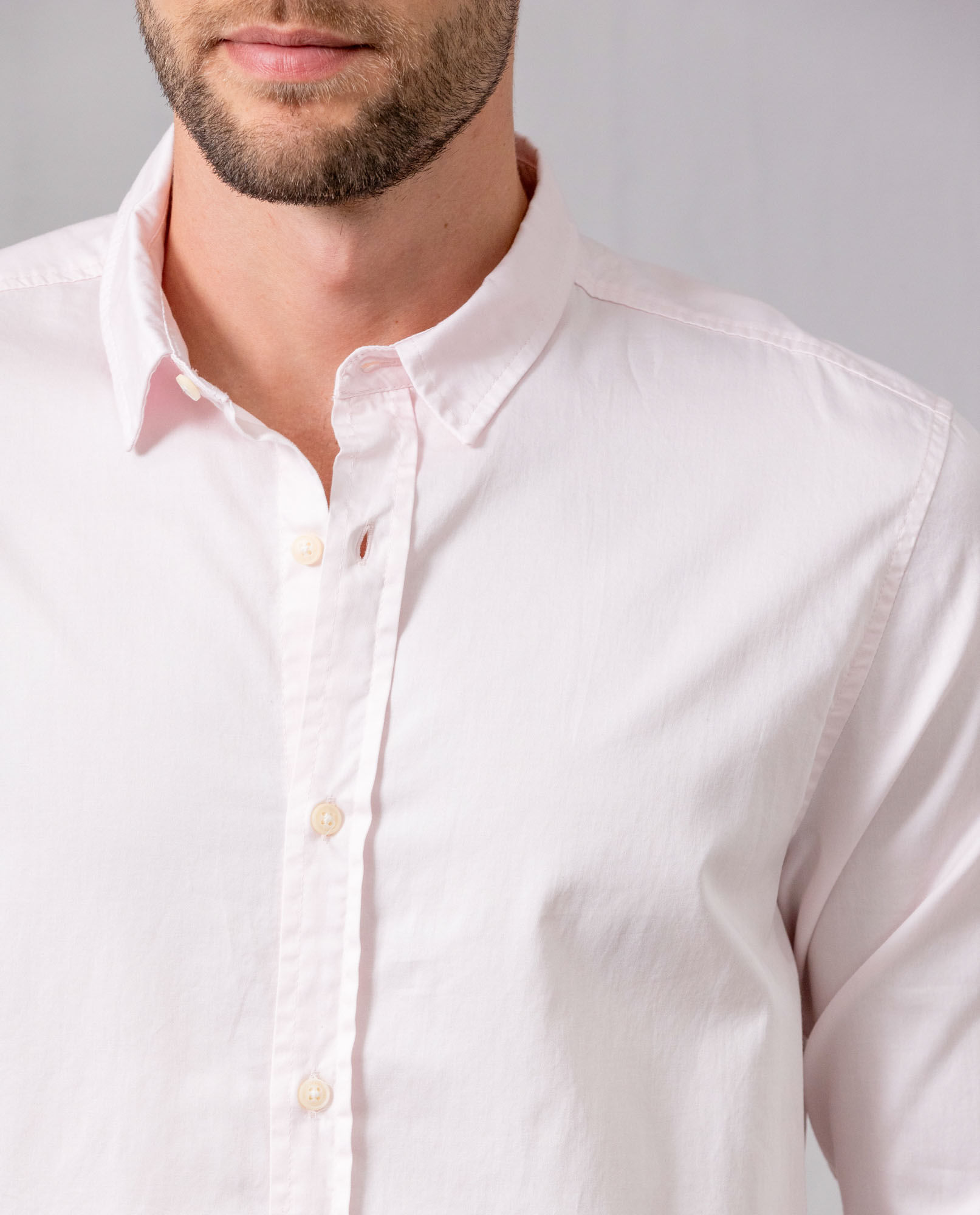 Camisa manga larga para hombre