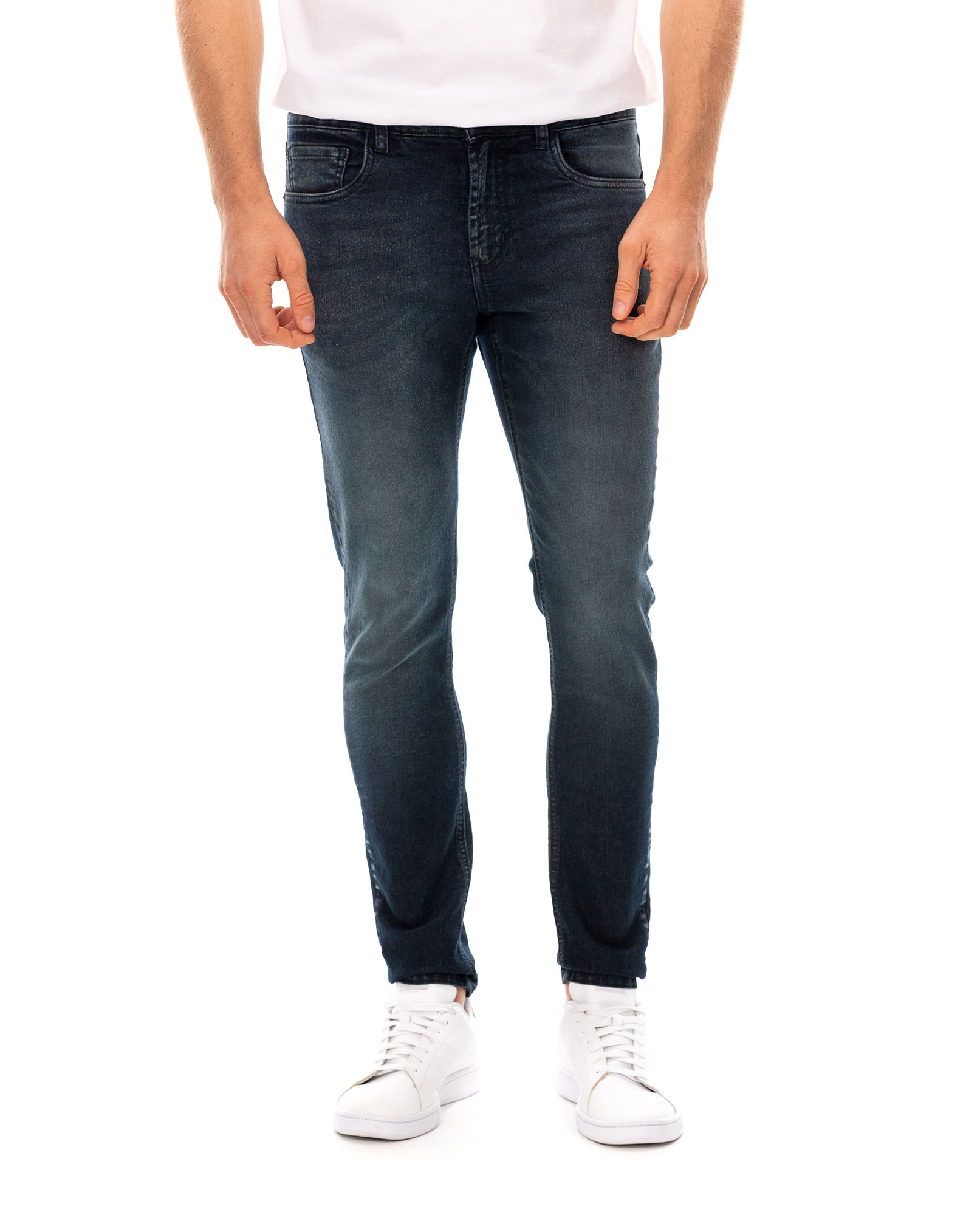 Jean Super Slim oscuro para hombre