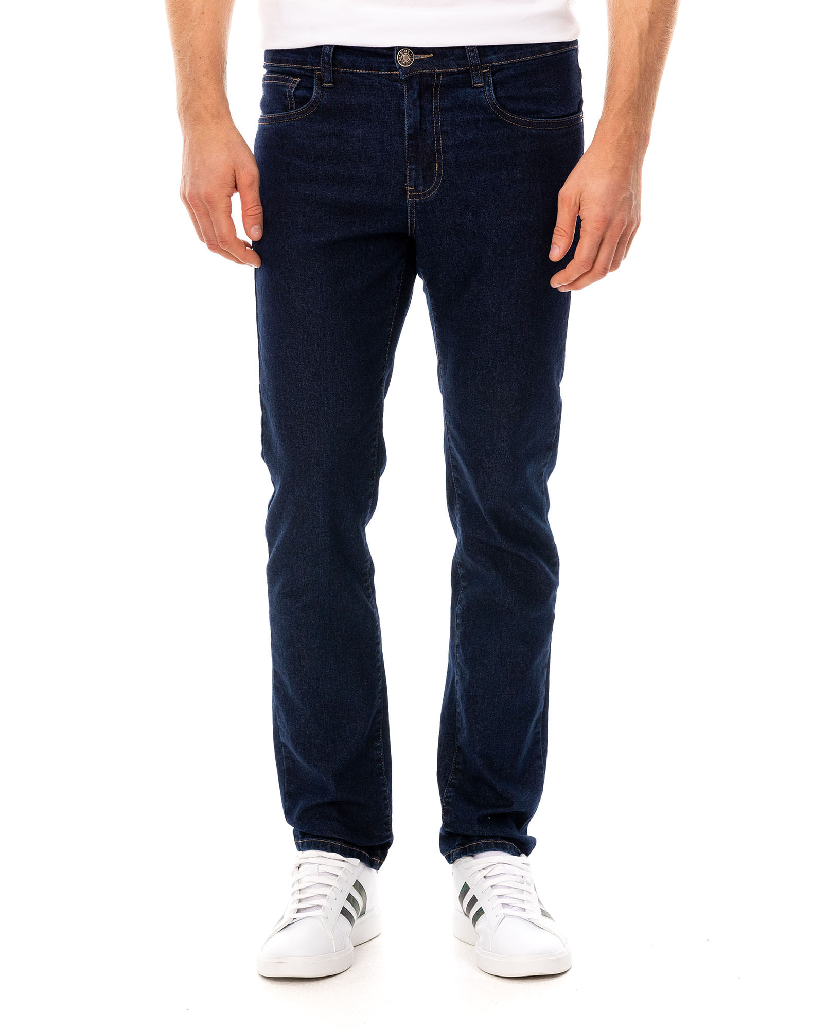 Jean Straight cinco bolsillos para hombre