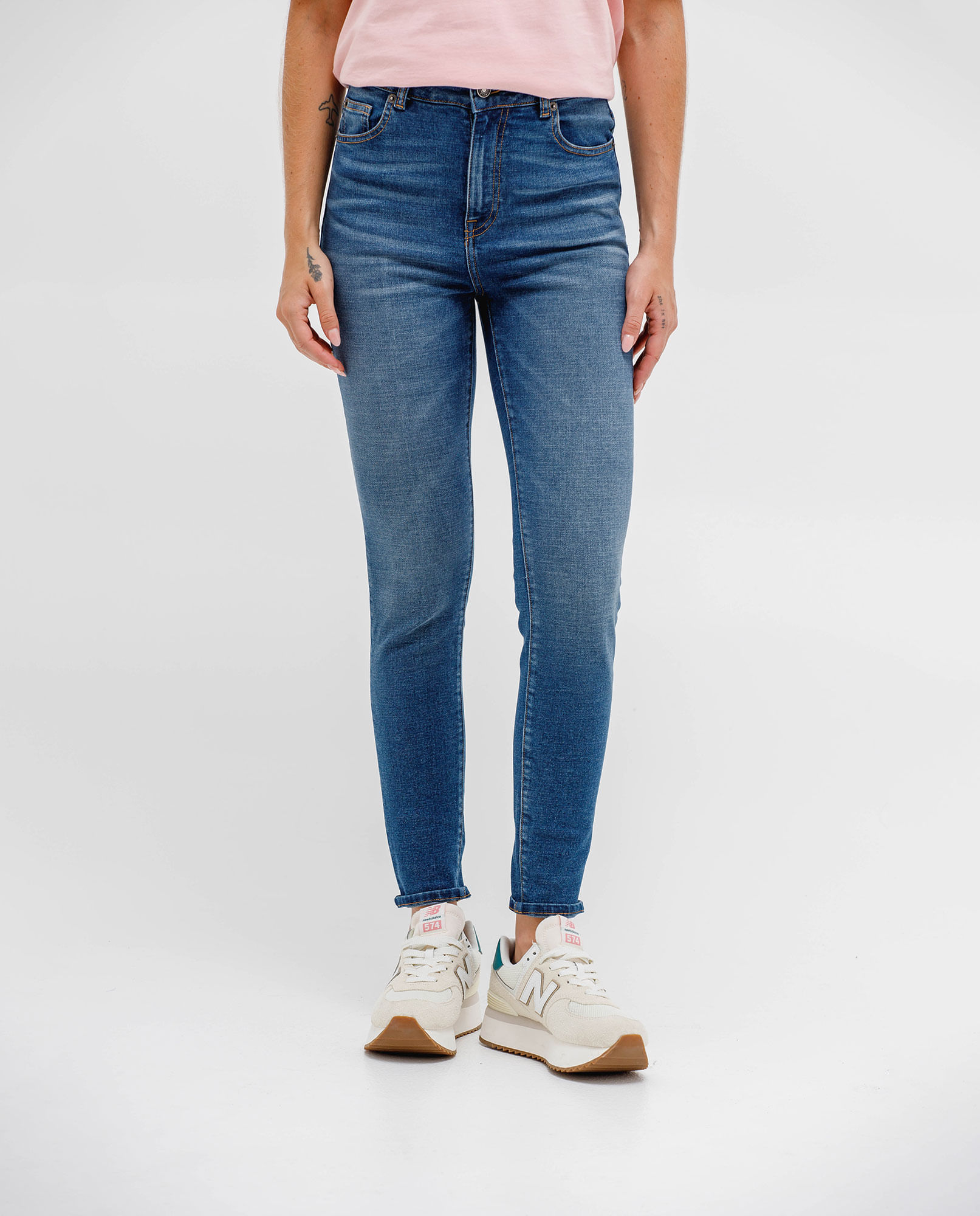 Jean Jegging cinco bolsillos para mujer