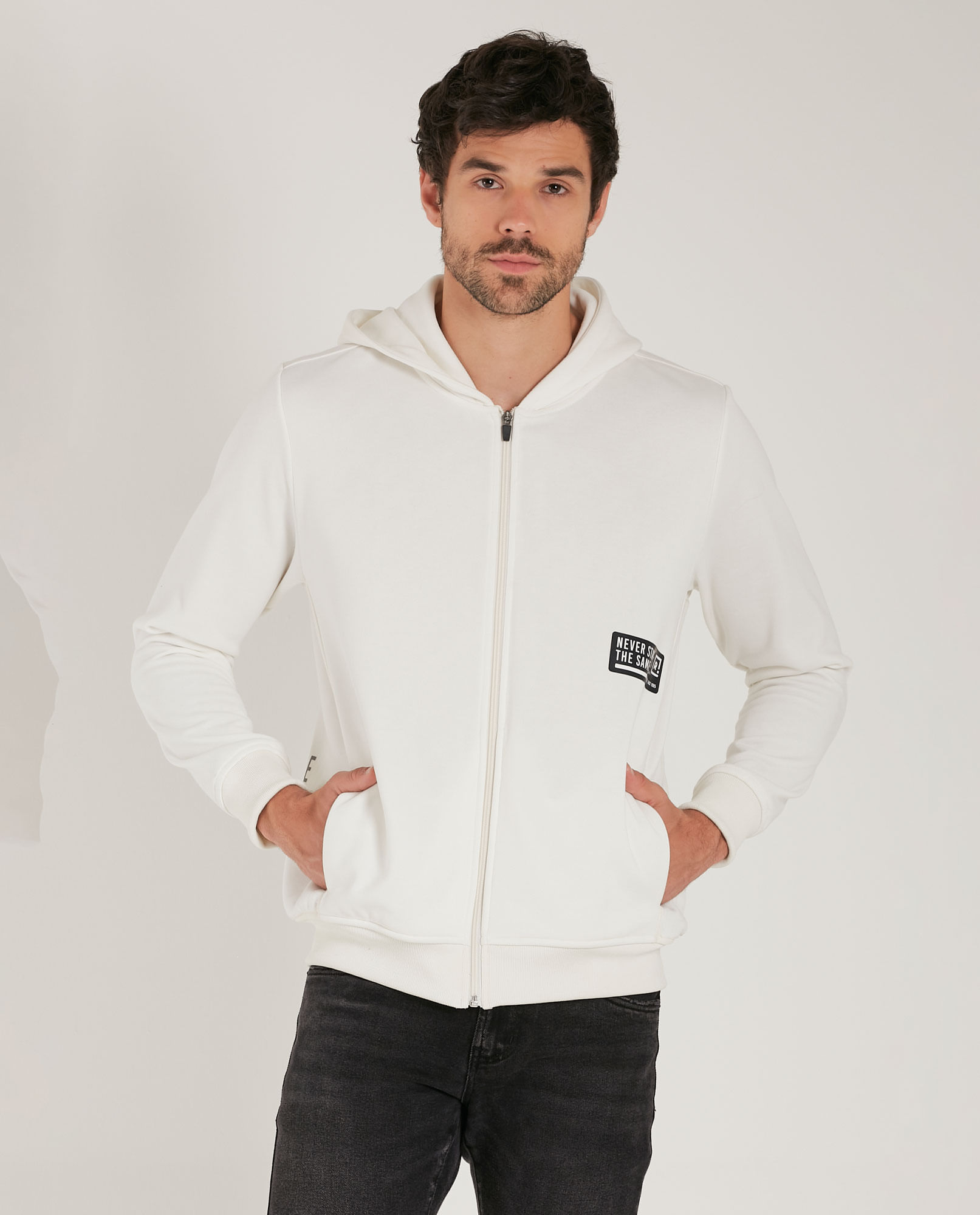 Buzo de diseño abierto para hombre