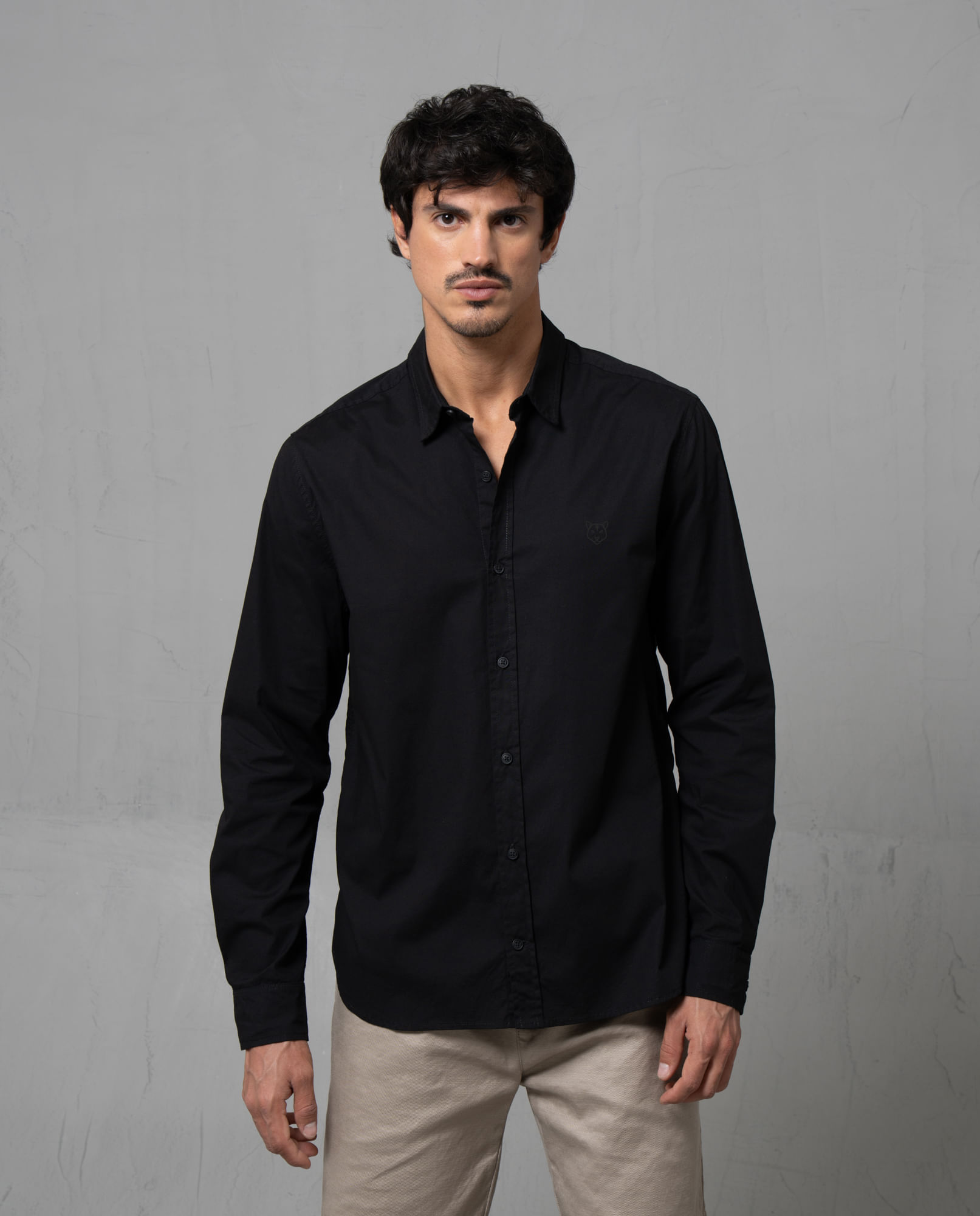 Camisa manga larga para hombre