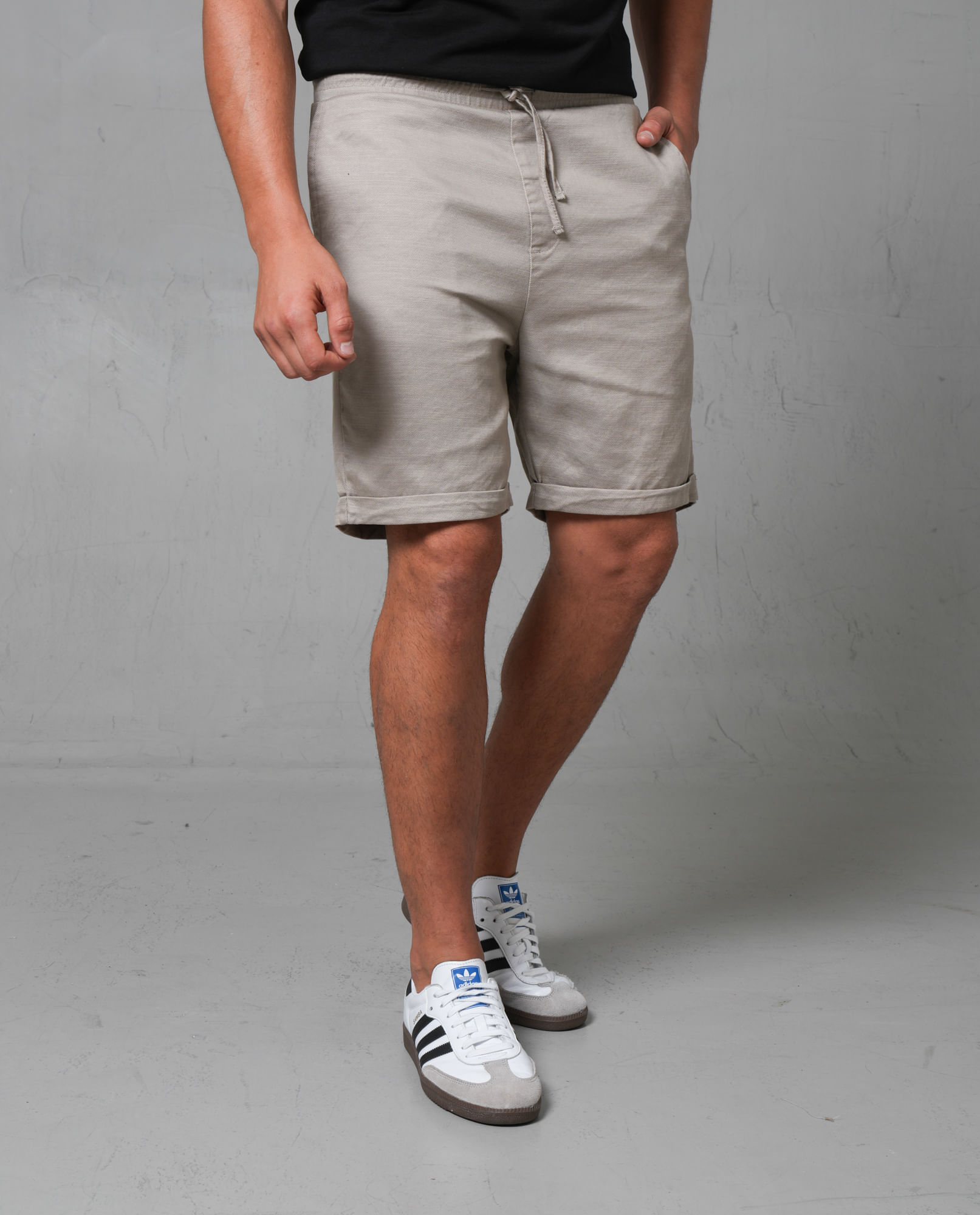 Bermuda clásica para hombre