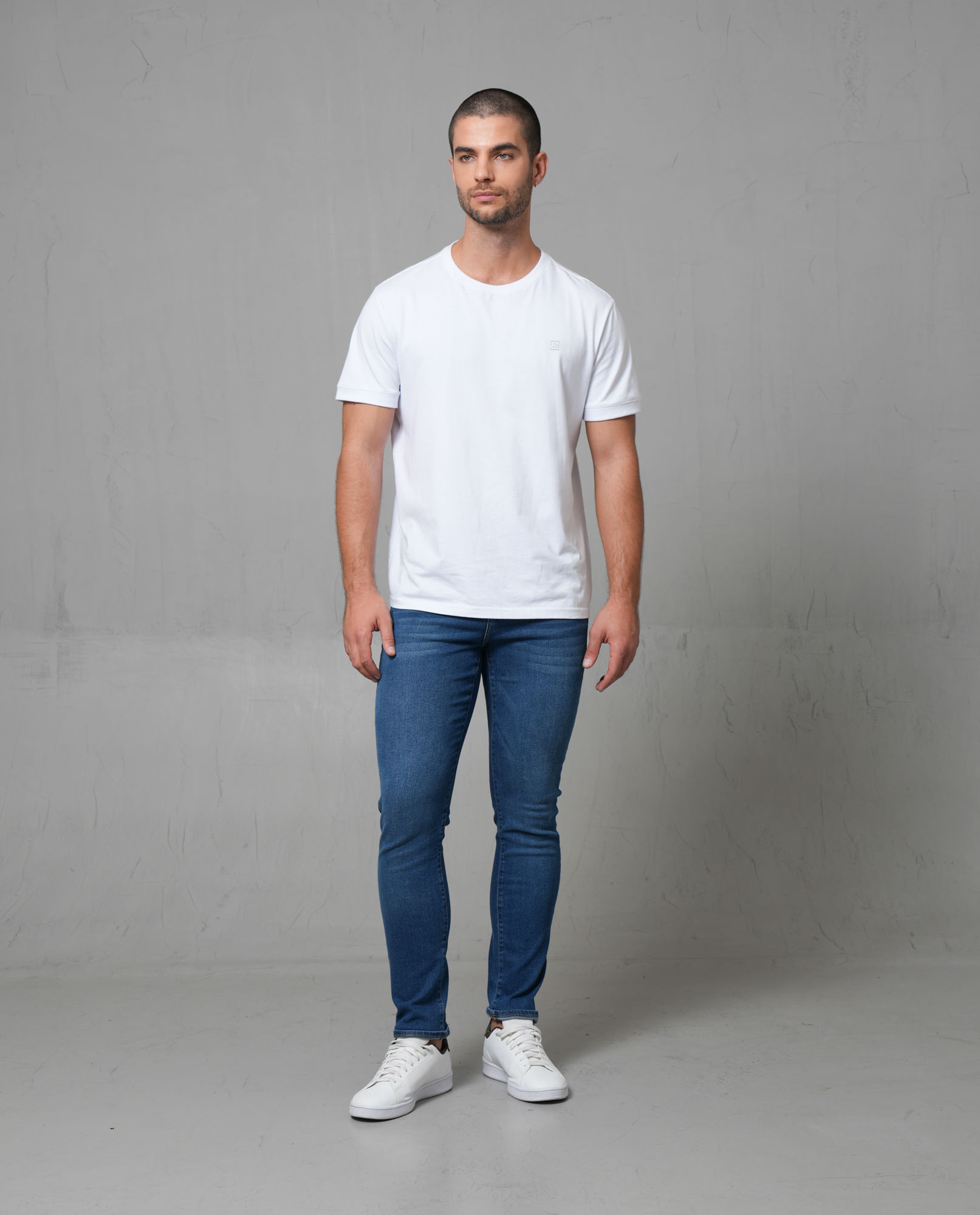 Jean Slim azul medio para hombre