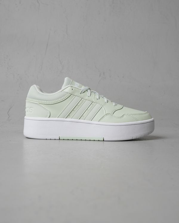 Tenis Adidas Hoops 3.0 verde para mujer
