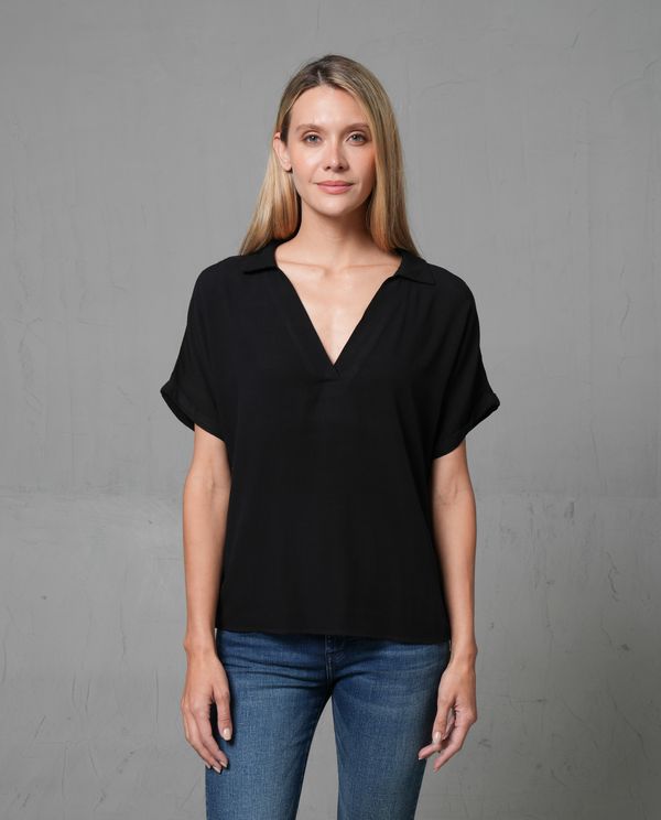 Camisa manga corta para mujer