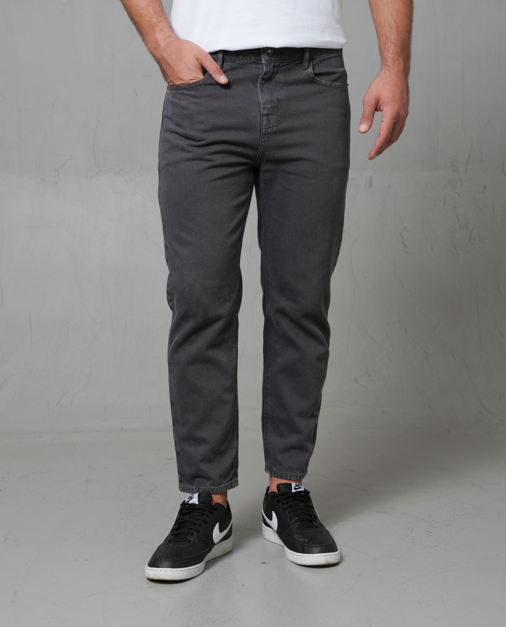 Pantalón Slim en dril para hombre