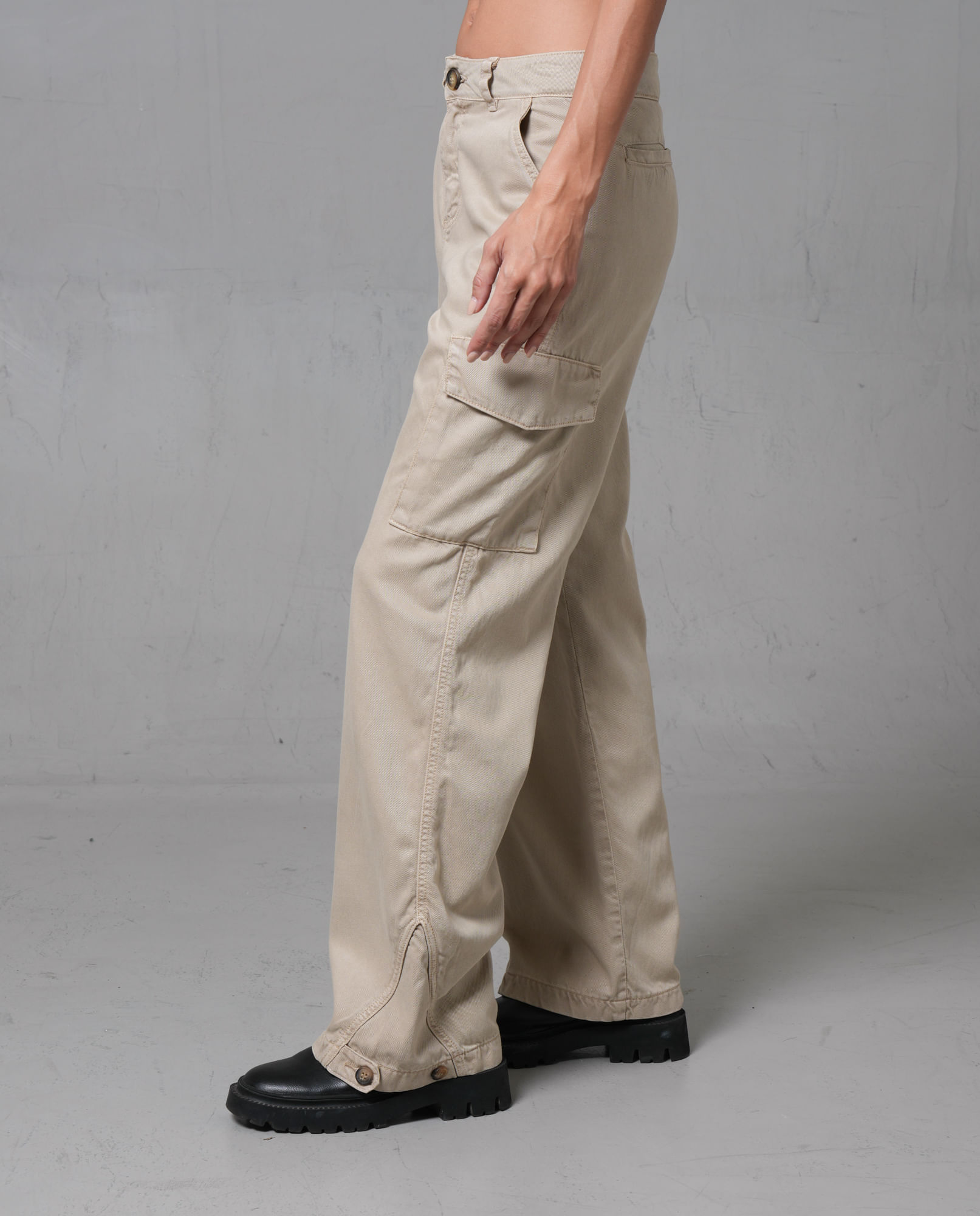 Pantalón Cargo amplio para mujer