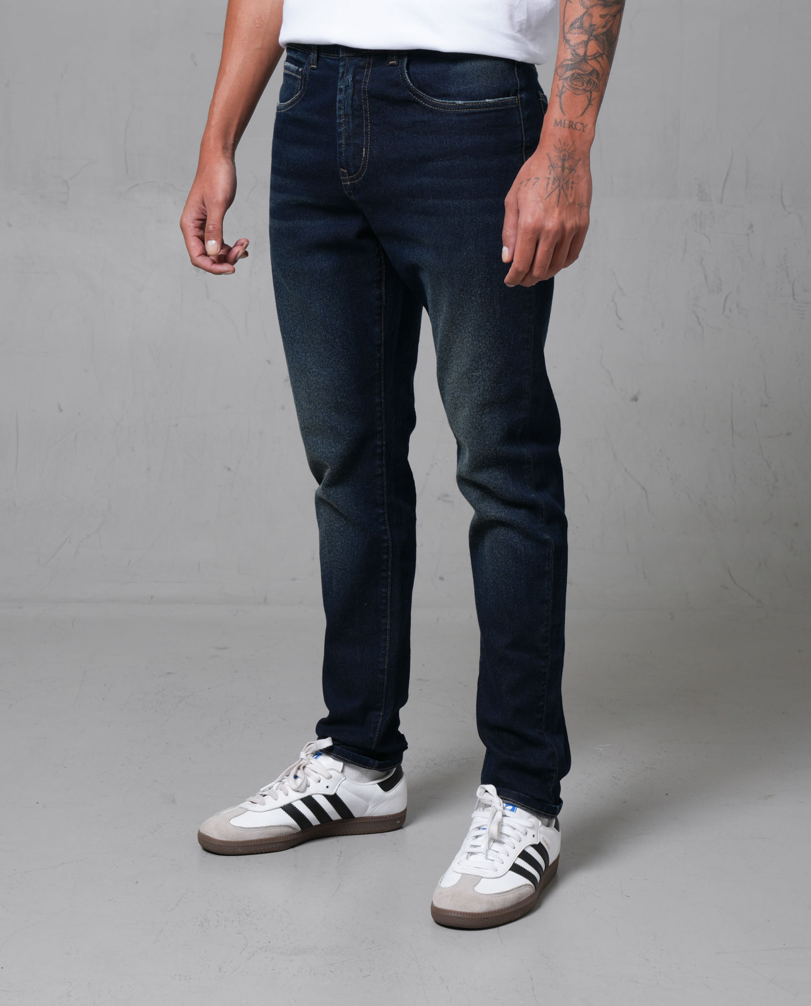 Jean Super Slim tiro medio para hombre