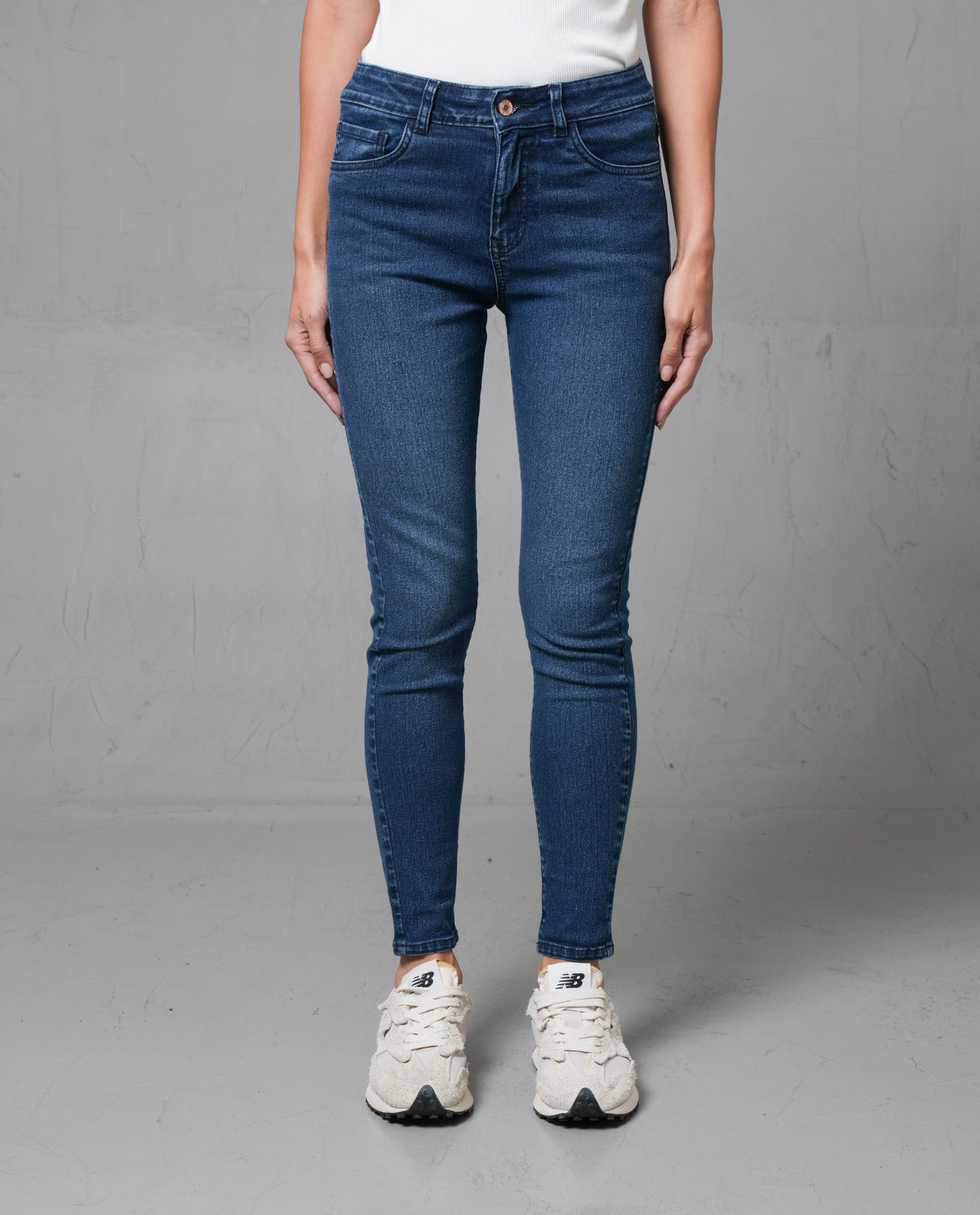 Jean Skinny con iluminaciones para mujer