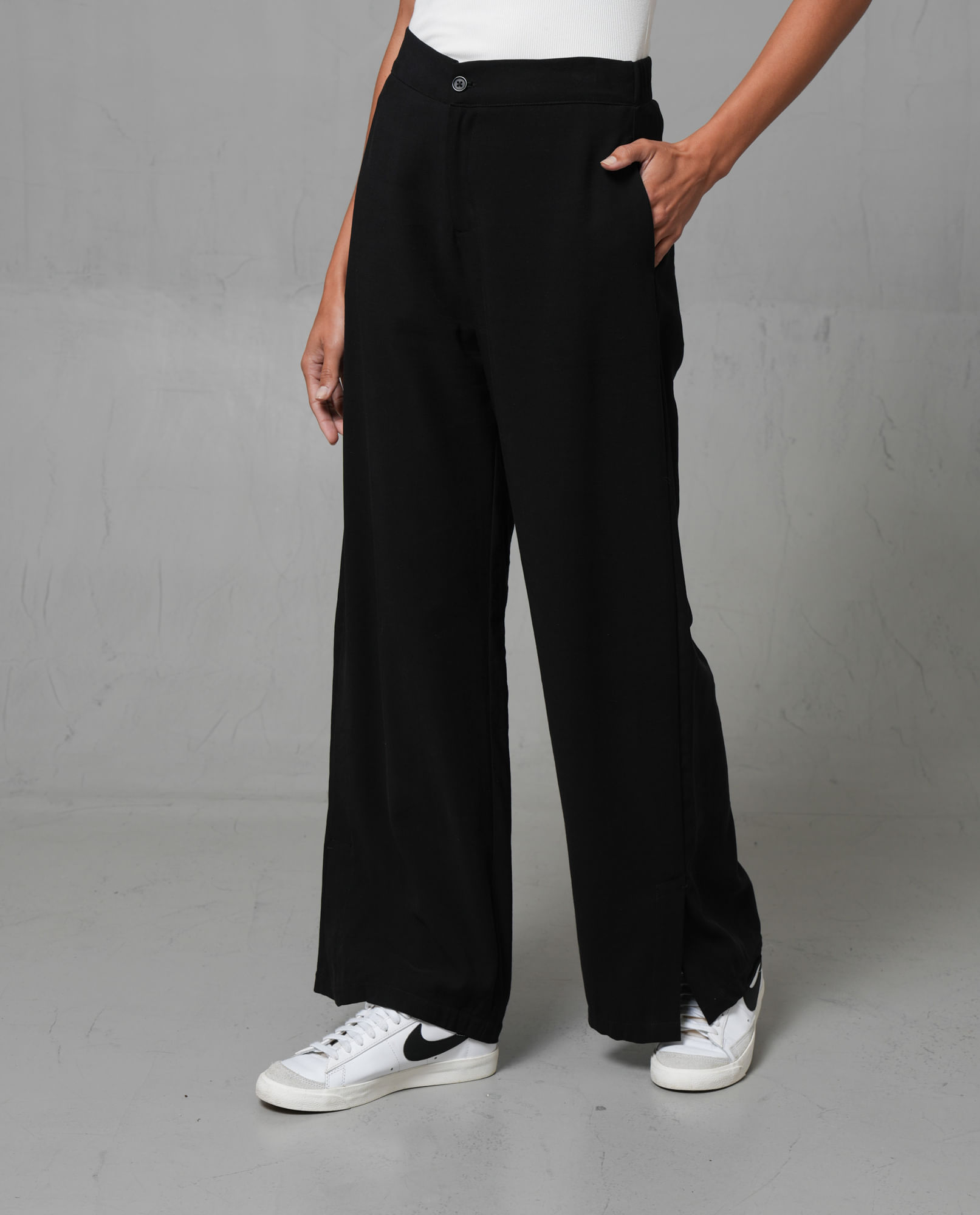 Pantalón de bota recta para mujer