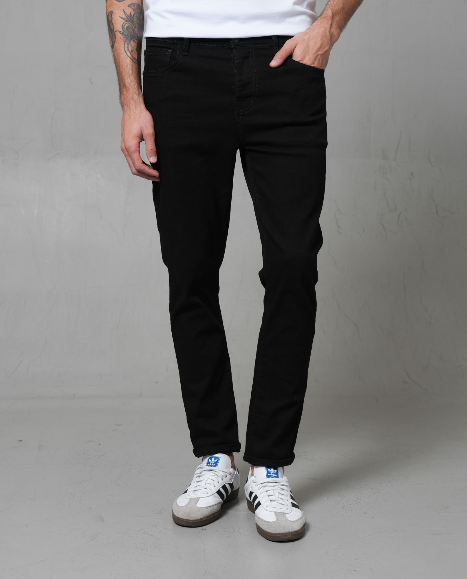 Jean Slim cinco bolsillos para hombre