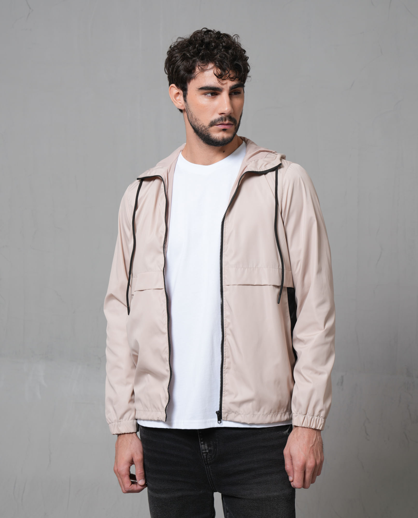 Chaqueta impermeable para hombre