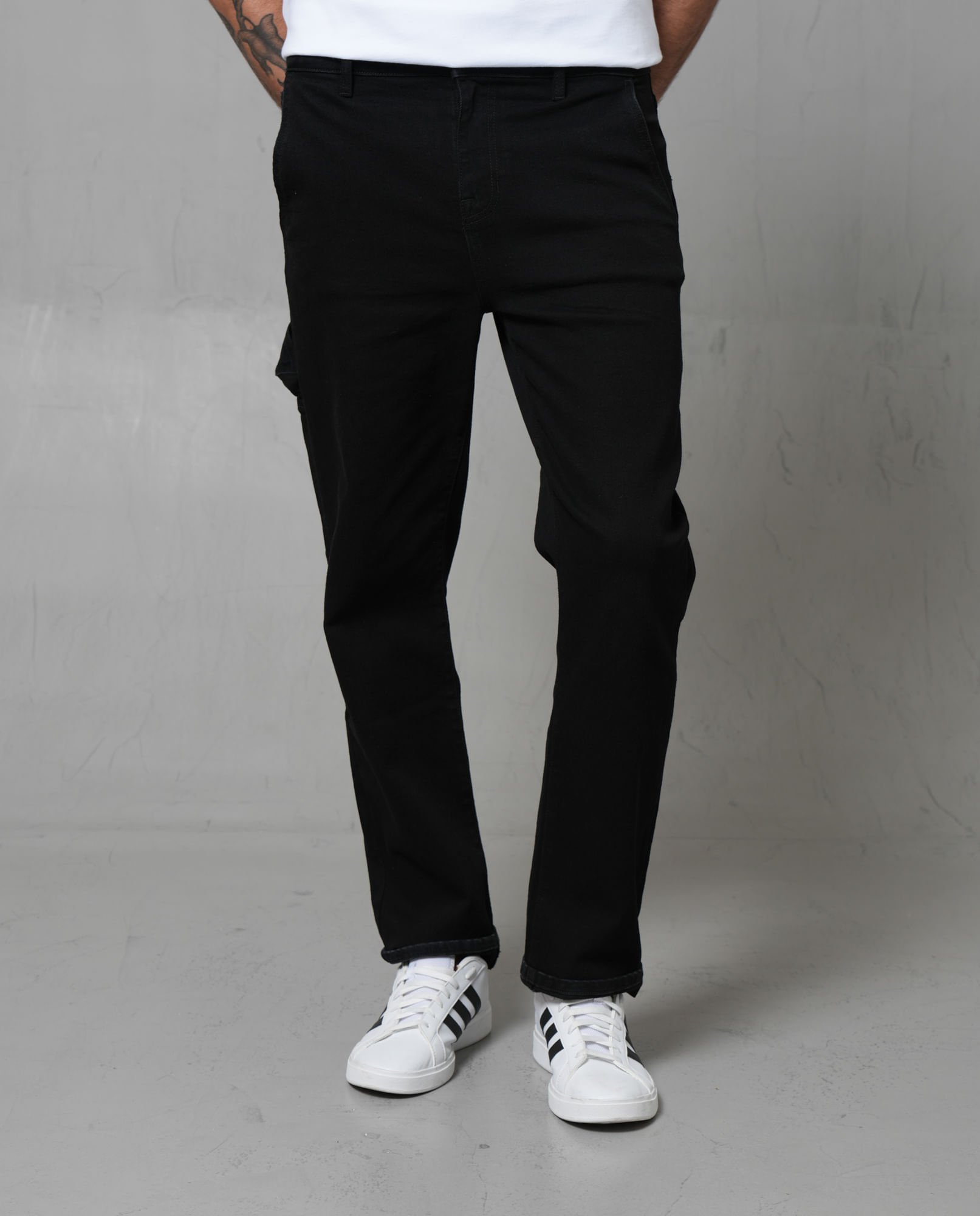 Jean Trendy oscuro para hombre