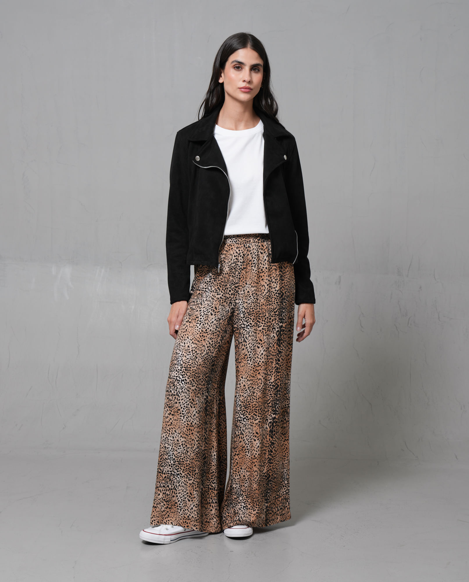 Pantalón Palazzo de bota amplia para mujer
